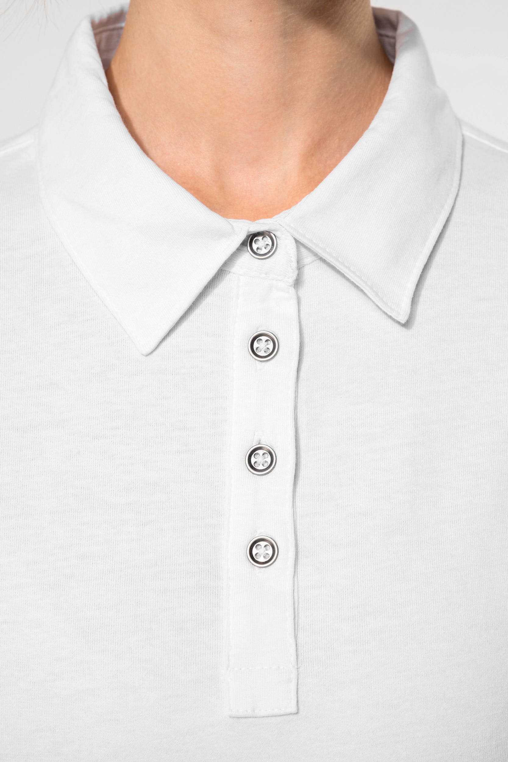 Polo jersey manches longues femme - Image 4