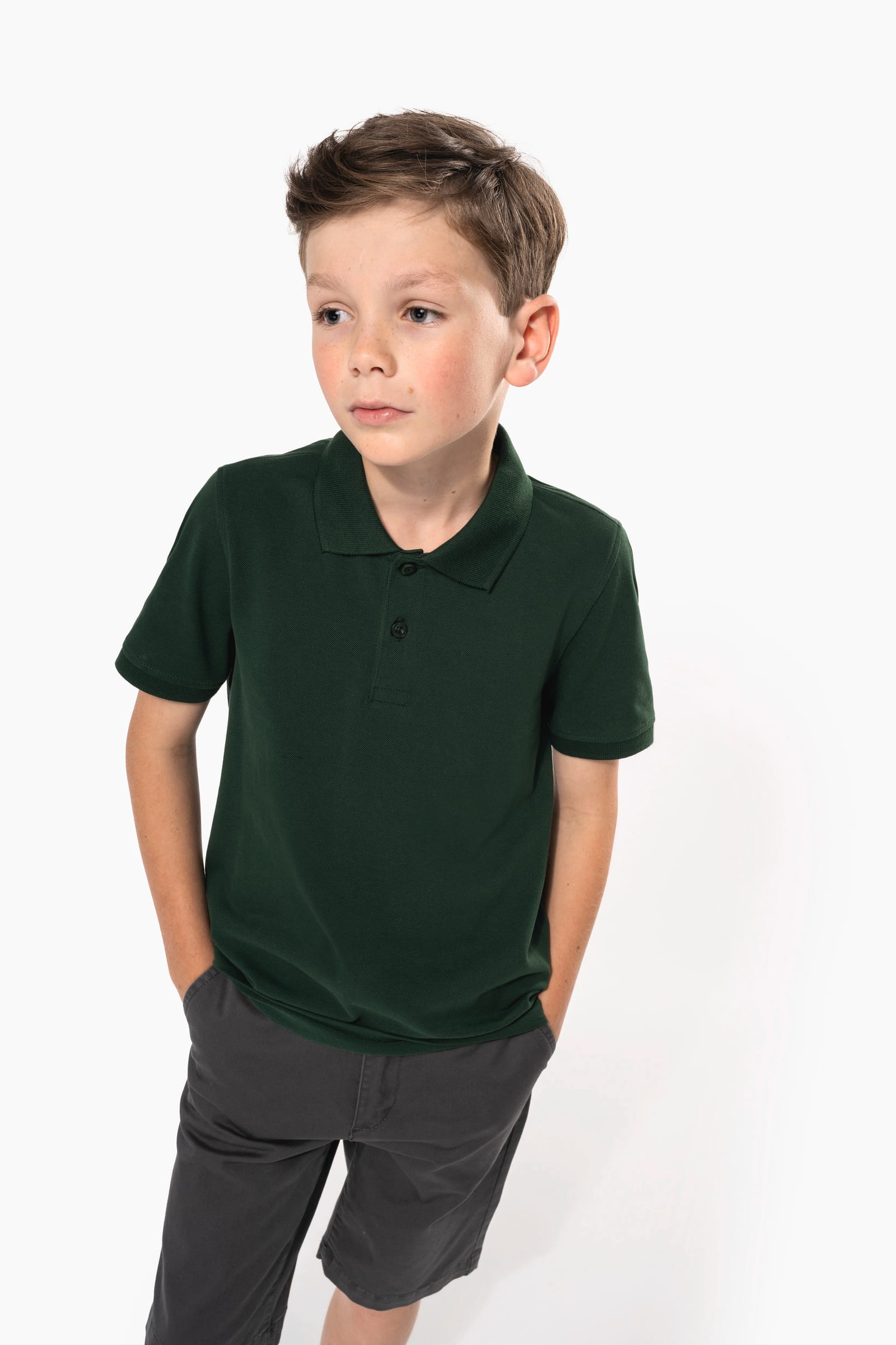 Kinderpolo met korte mouwen