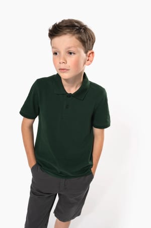 Kinderpolo met korte mouwen