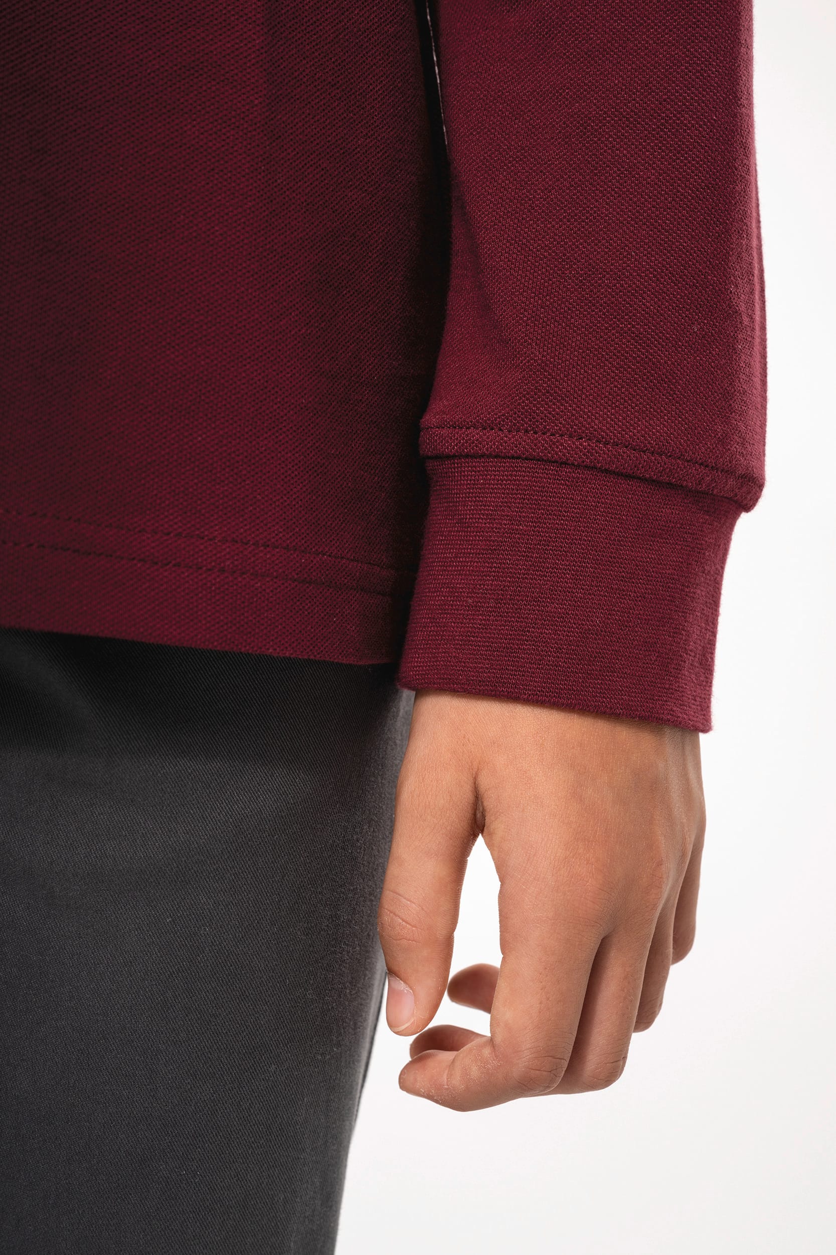 Polo manches longues enfant - Image 5