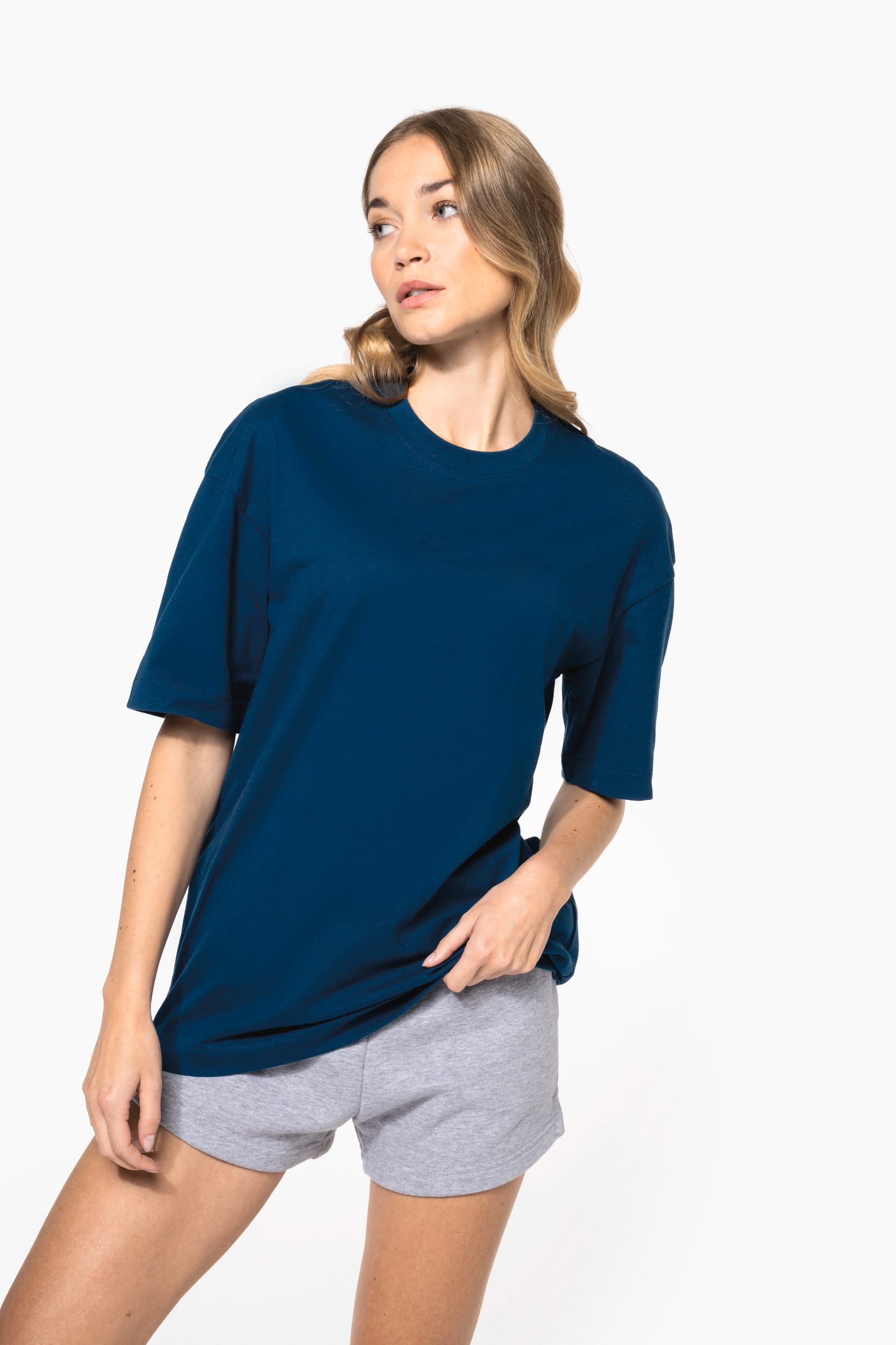 T-shirt unisexe oversize manches courtes - Image 10