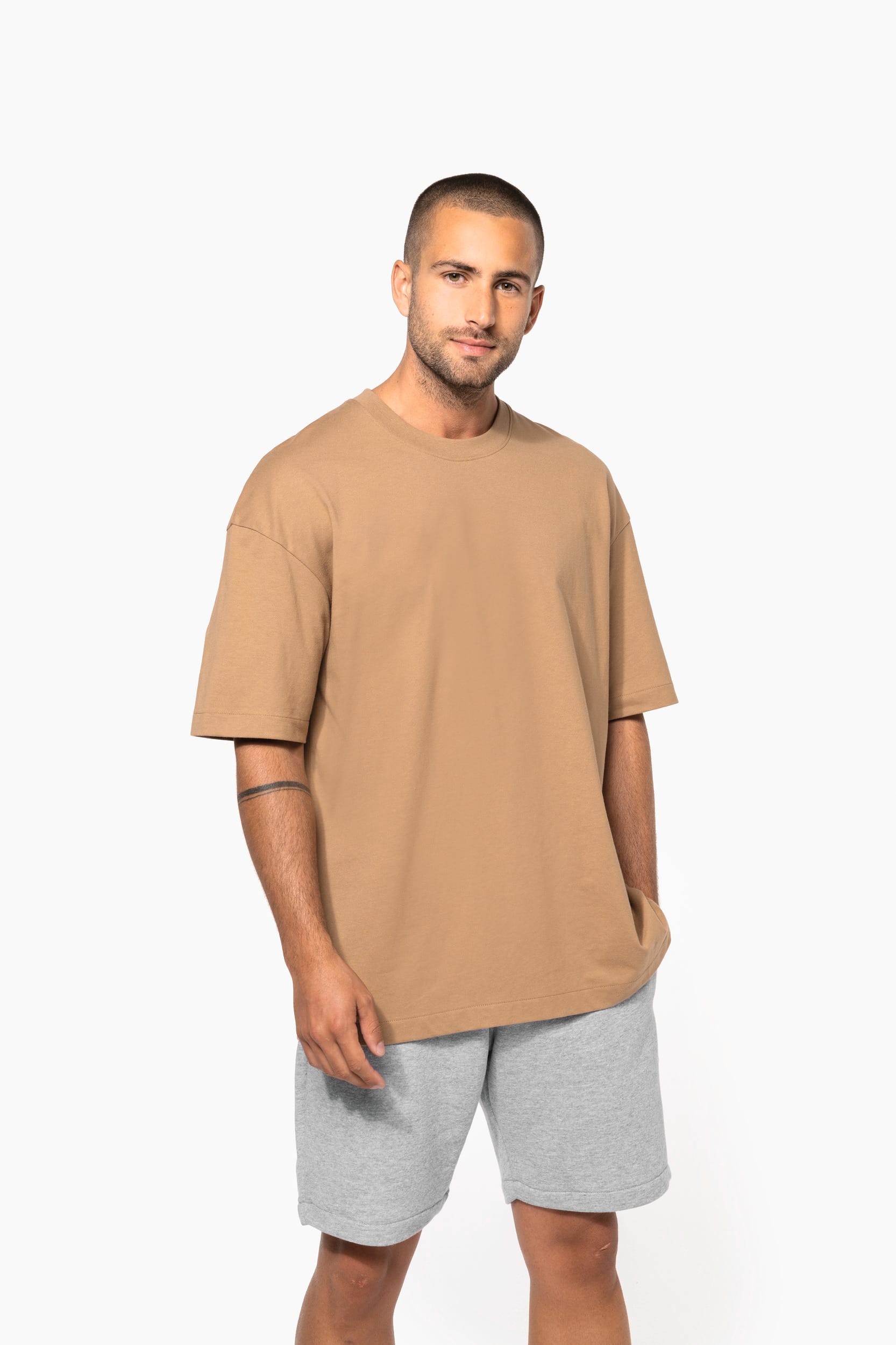 T-shirt unisexe oversize manches courtes - Image 5