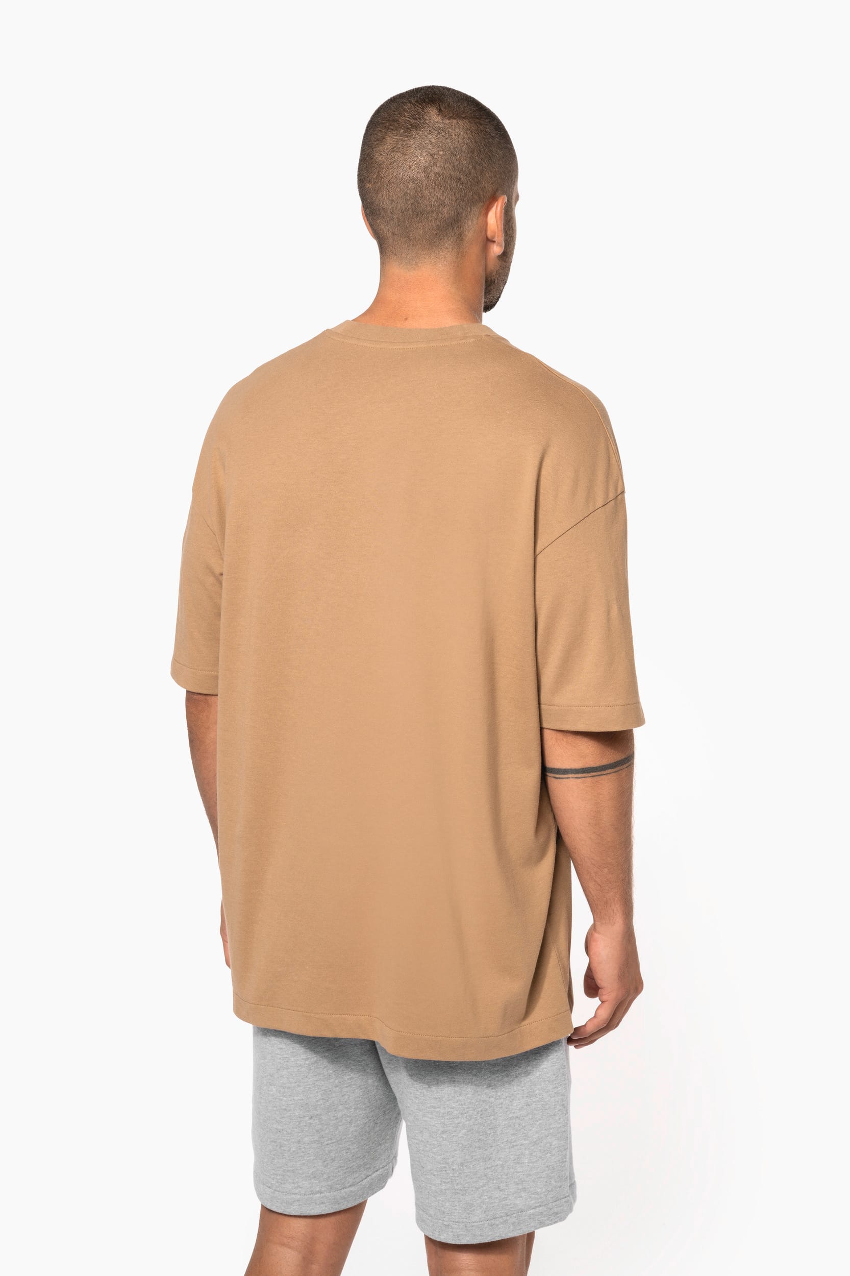 T-shirt unisexe oversize manches courtes - Image 4