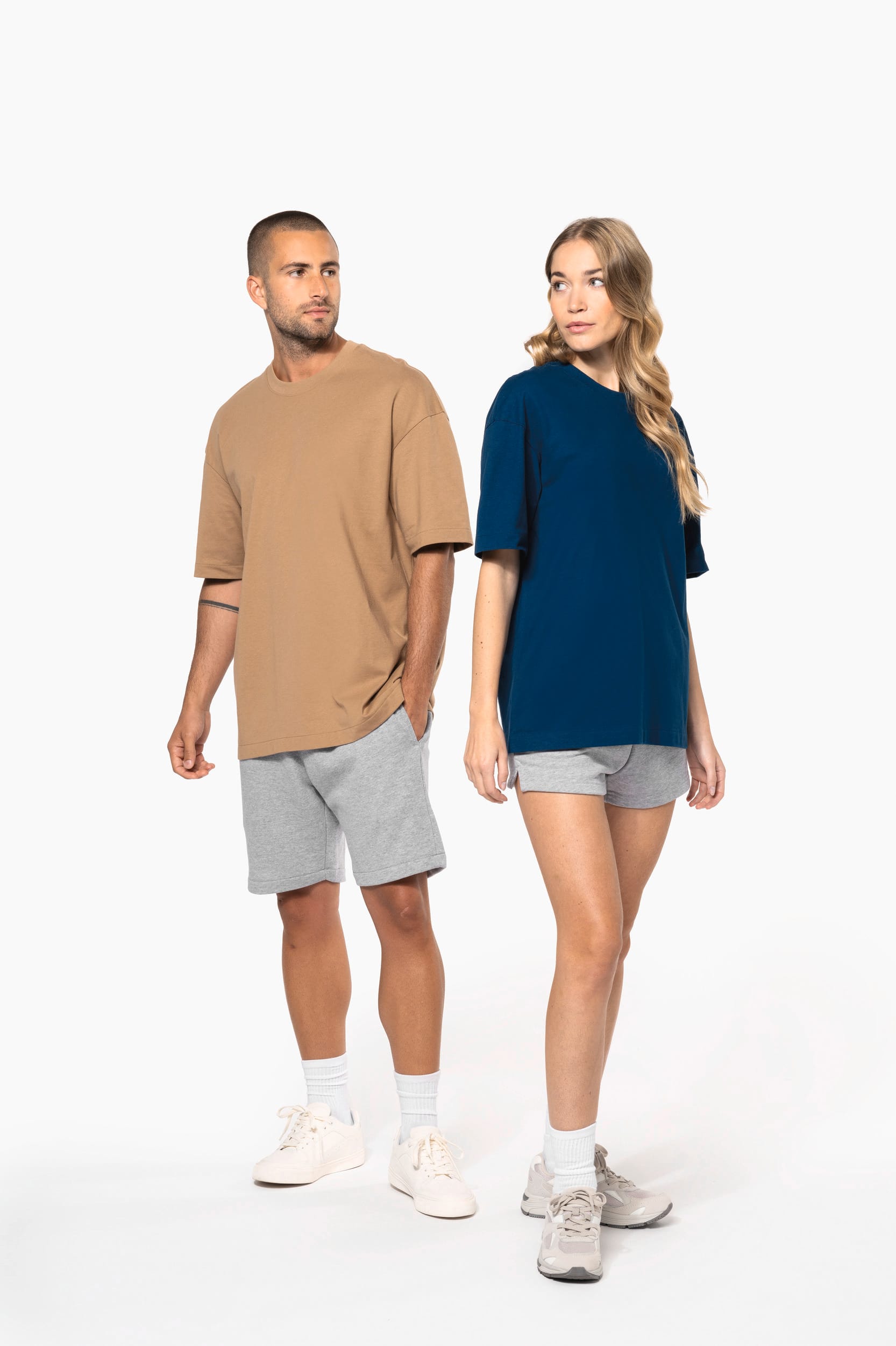 T-shirt unisexe oversize manches courtes - Image 2
