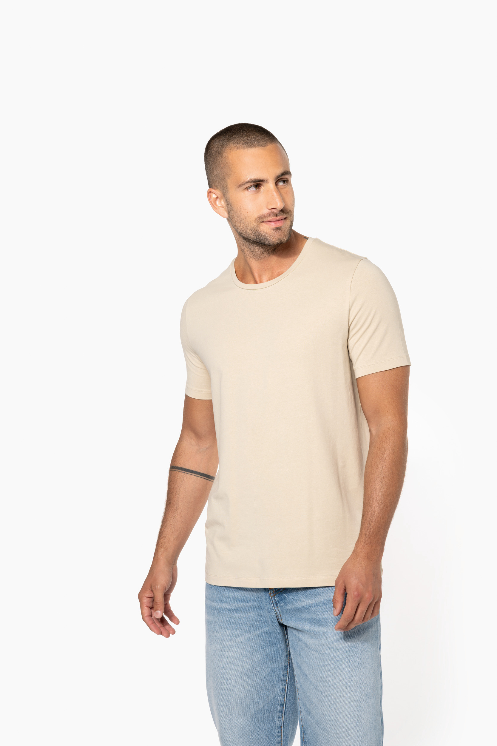 T-shirt ronde hals korte mouwen