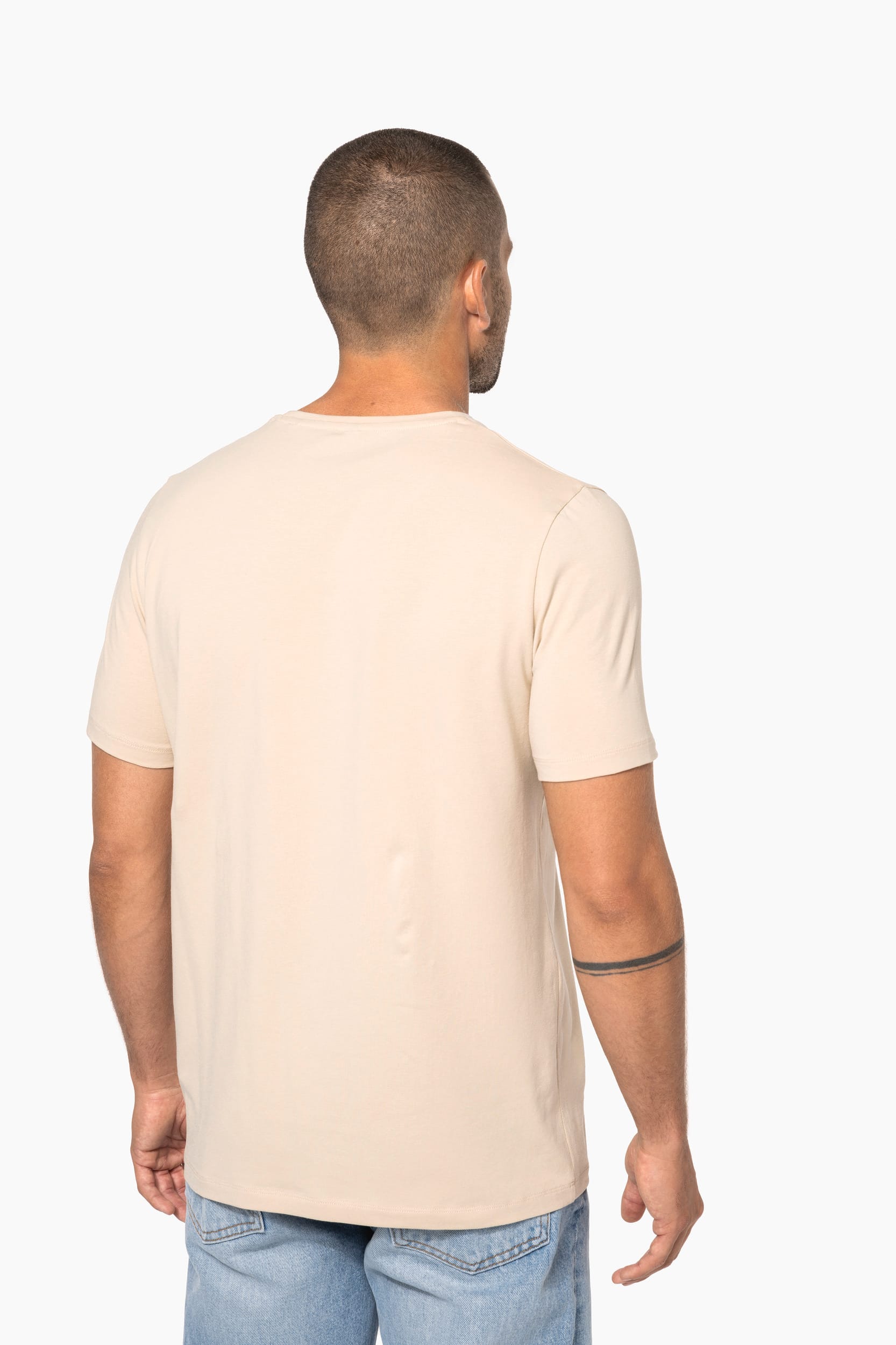 T-shirt col rond manches courtes homme - Image 2