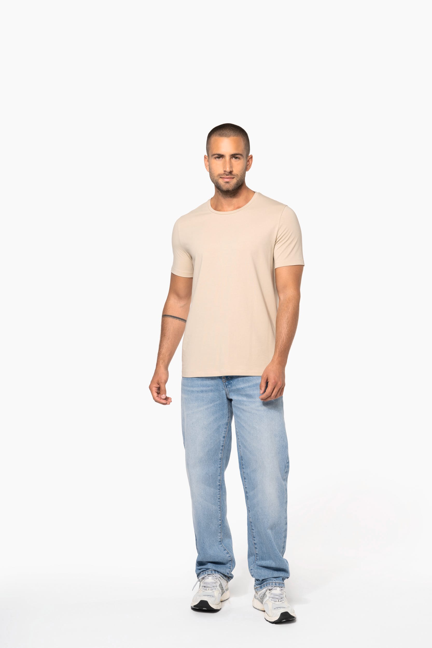 T-shirt col rond manches courtes homme - Image 3