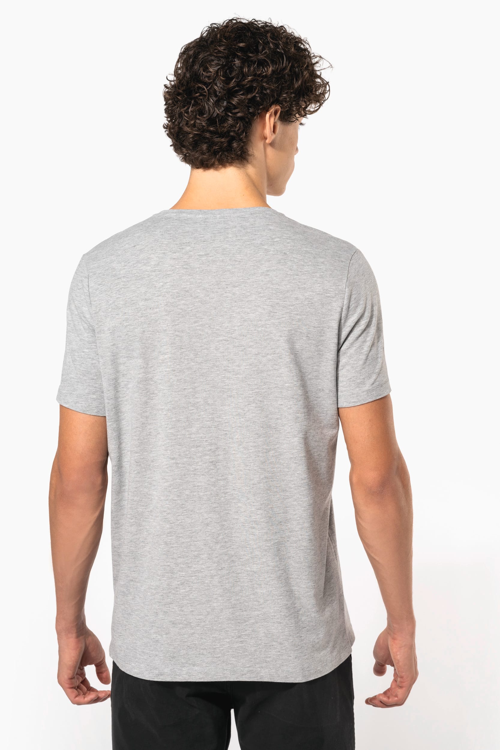 T-shirt manches courtes col V homme - Image 2