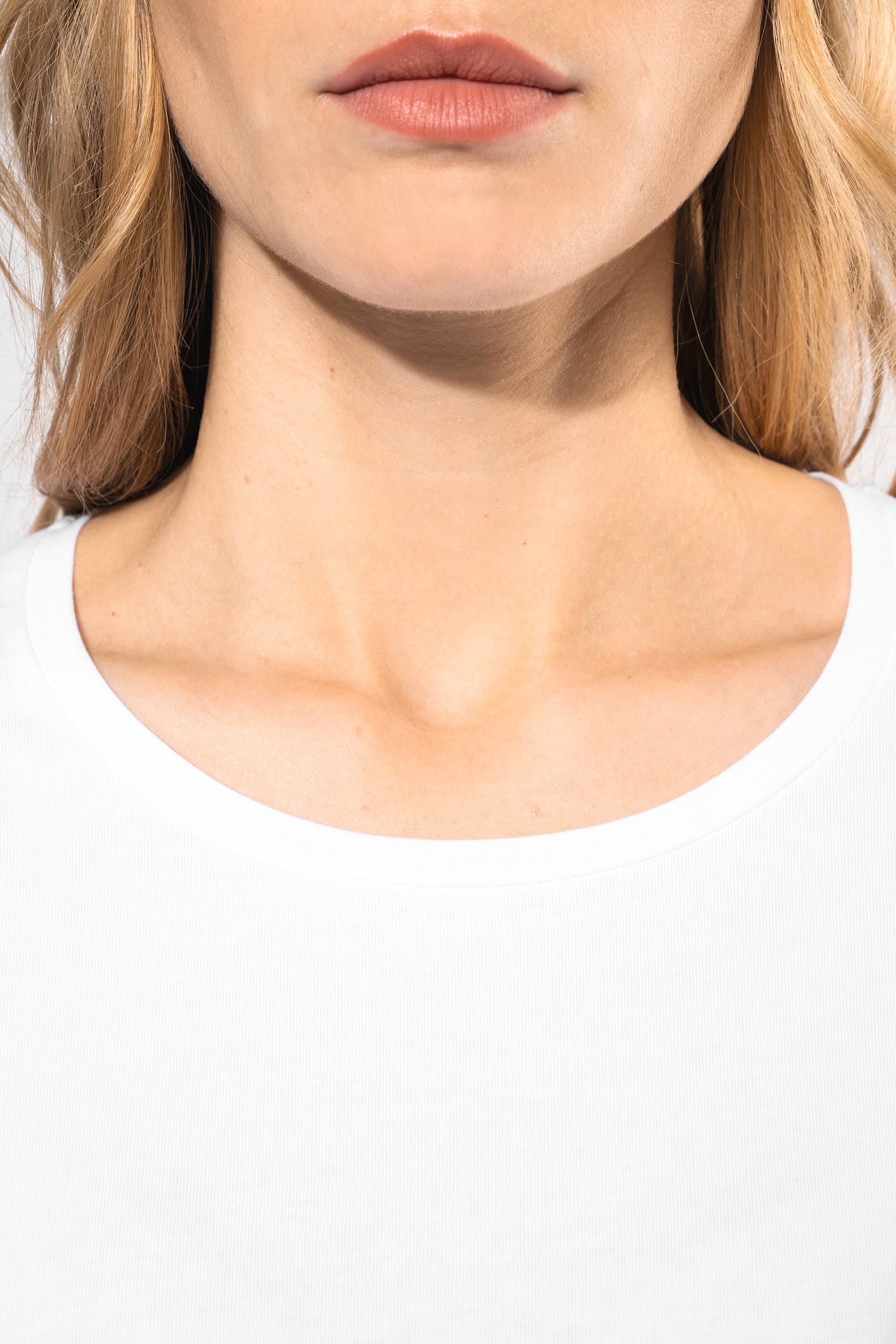 T-shirt col rond manches longues femme - Image 3