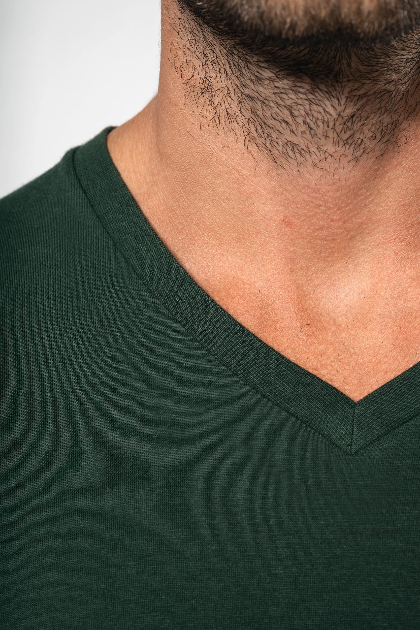 T-shirt BIO150 de homem decote V