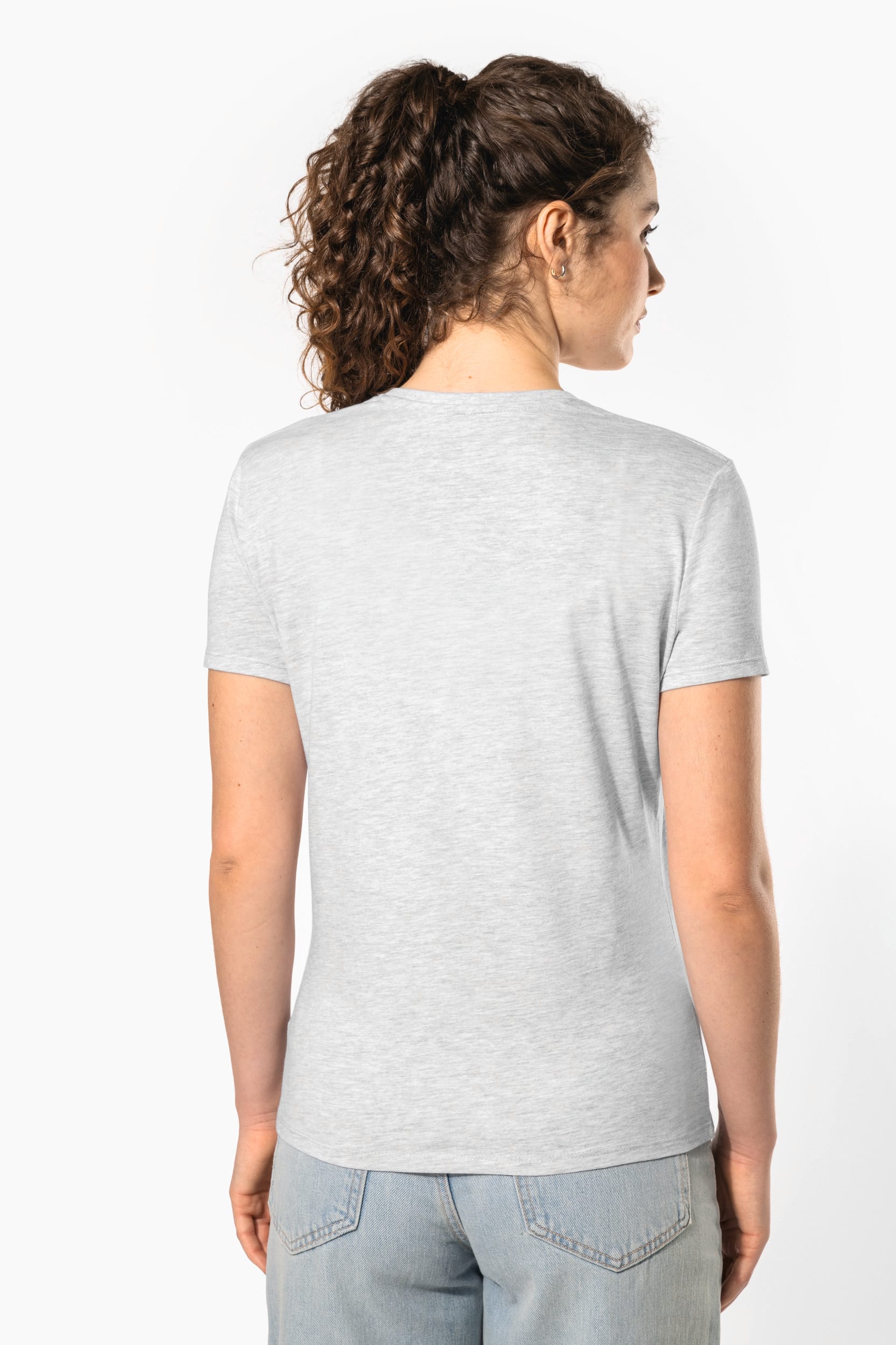 Camiseta BIO150 cuello de pico mujer