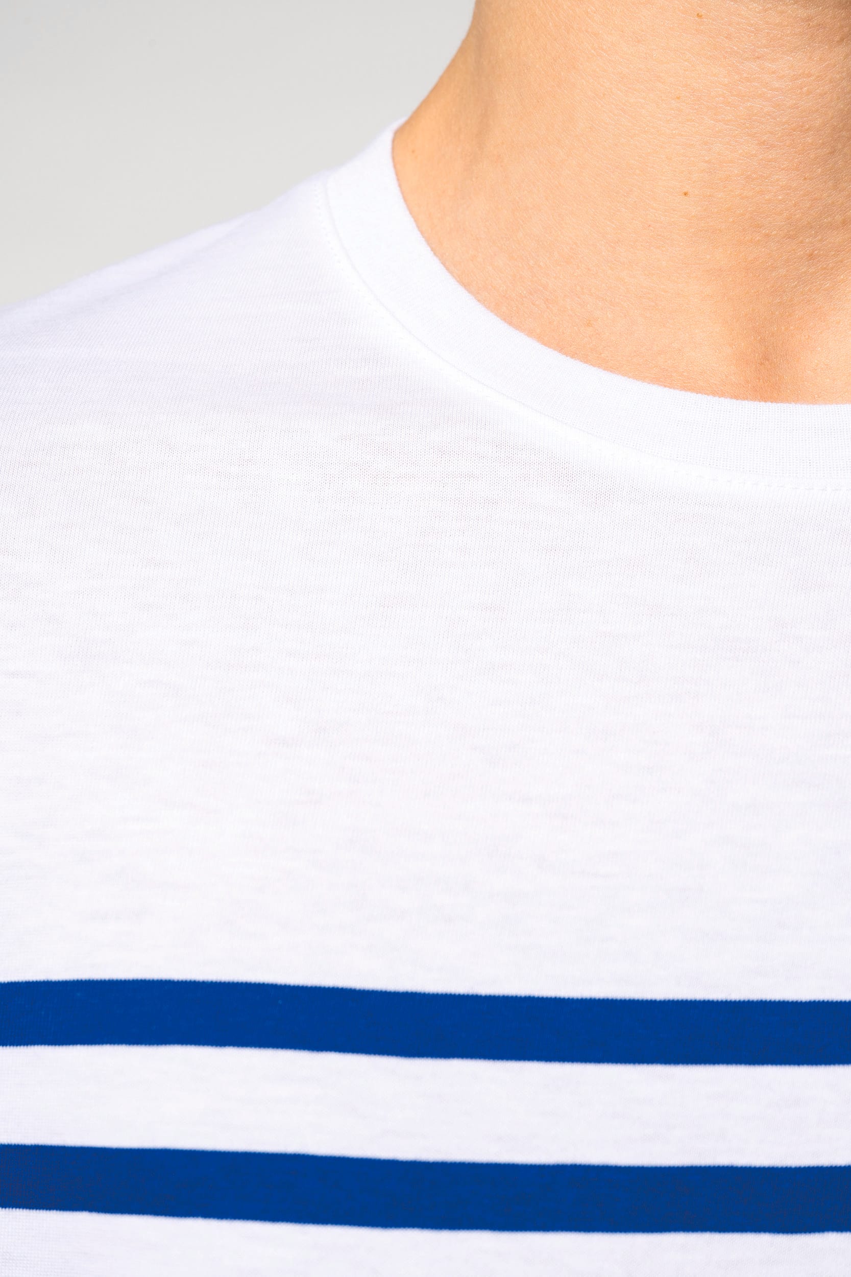 T-shirt marin col rond Bio homme - Image 4