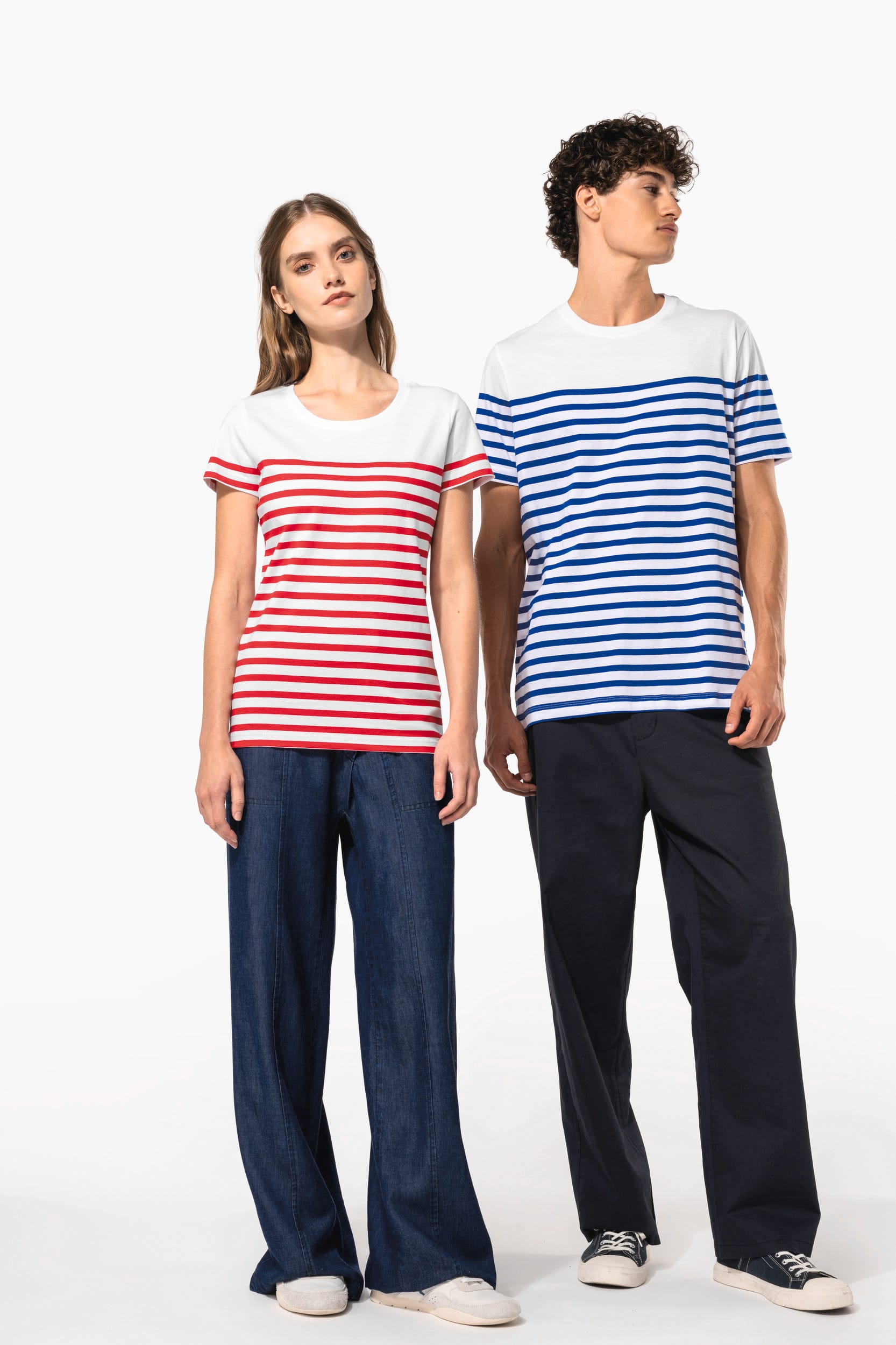 T-shirt marin col rond Bio homme - Image 8