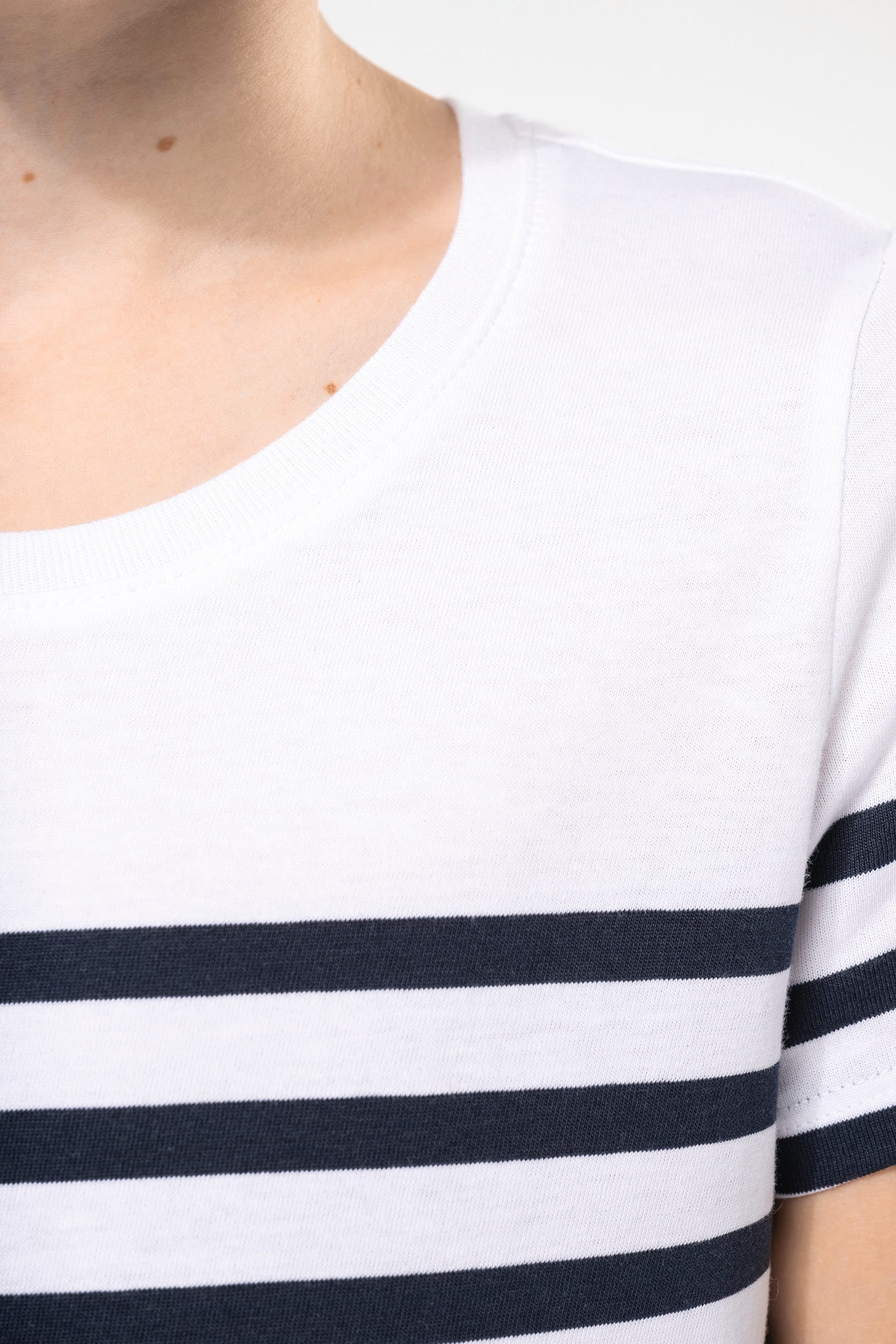 T-shirt marin col rond Bio enfant - Image 4