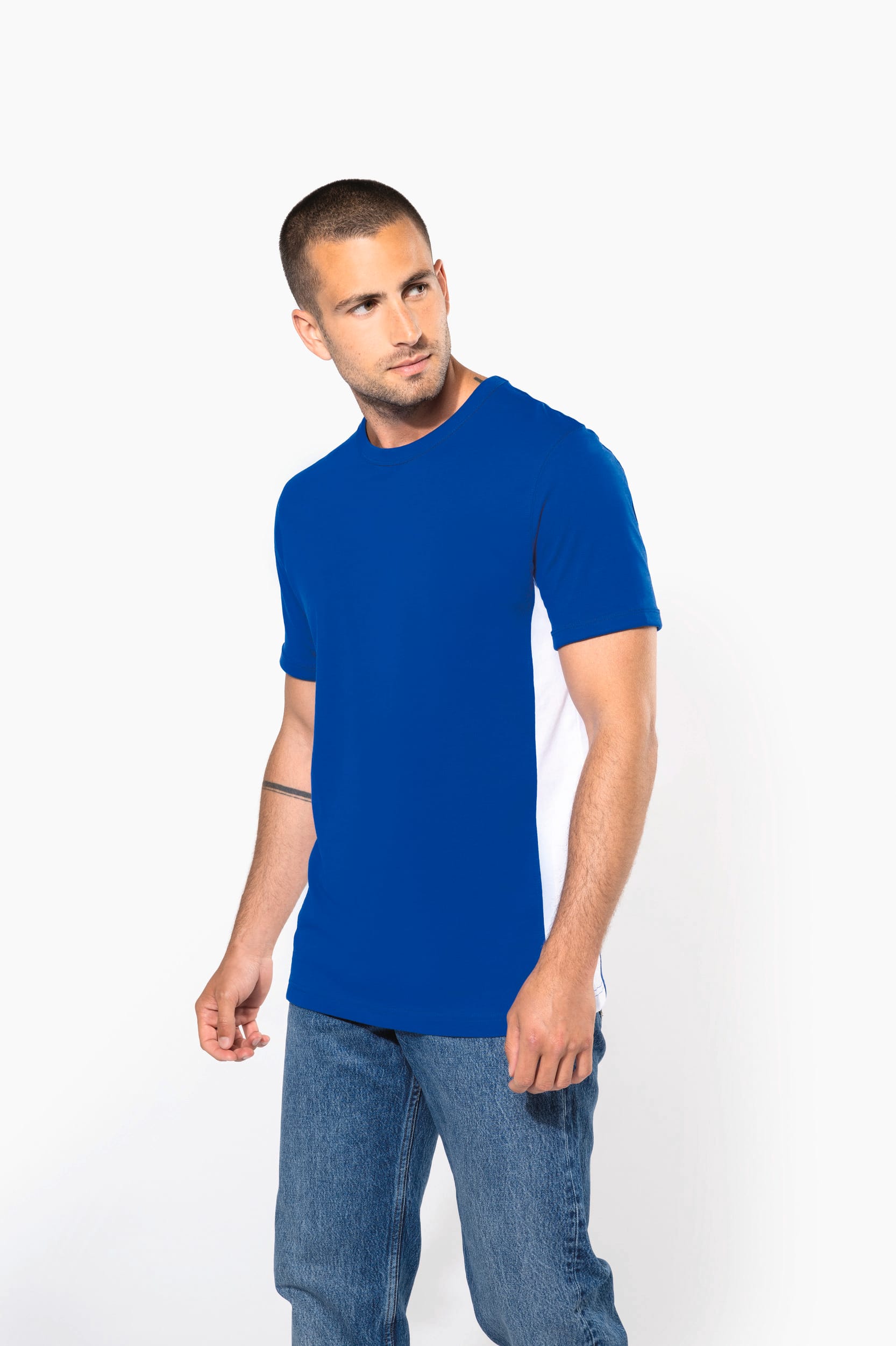 Tiger - t-shirt bicolor manga curta