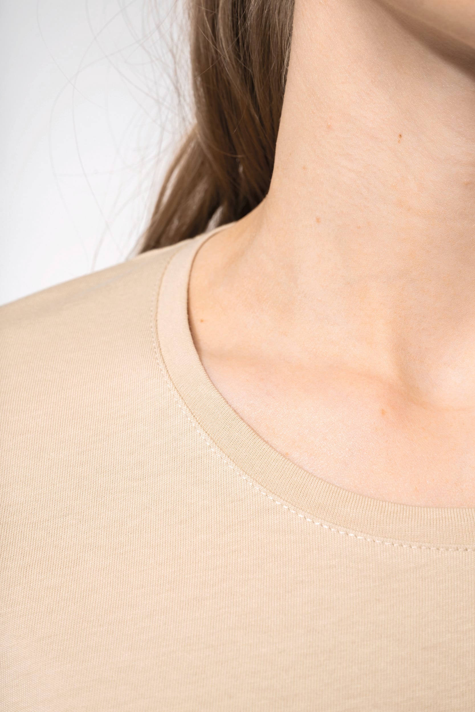 T-shirt col rond manches courtes femme - Image 3