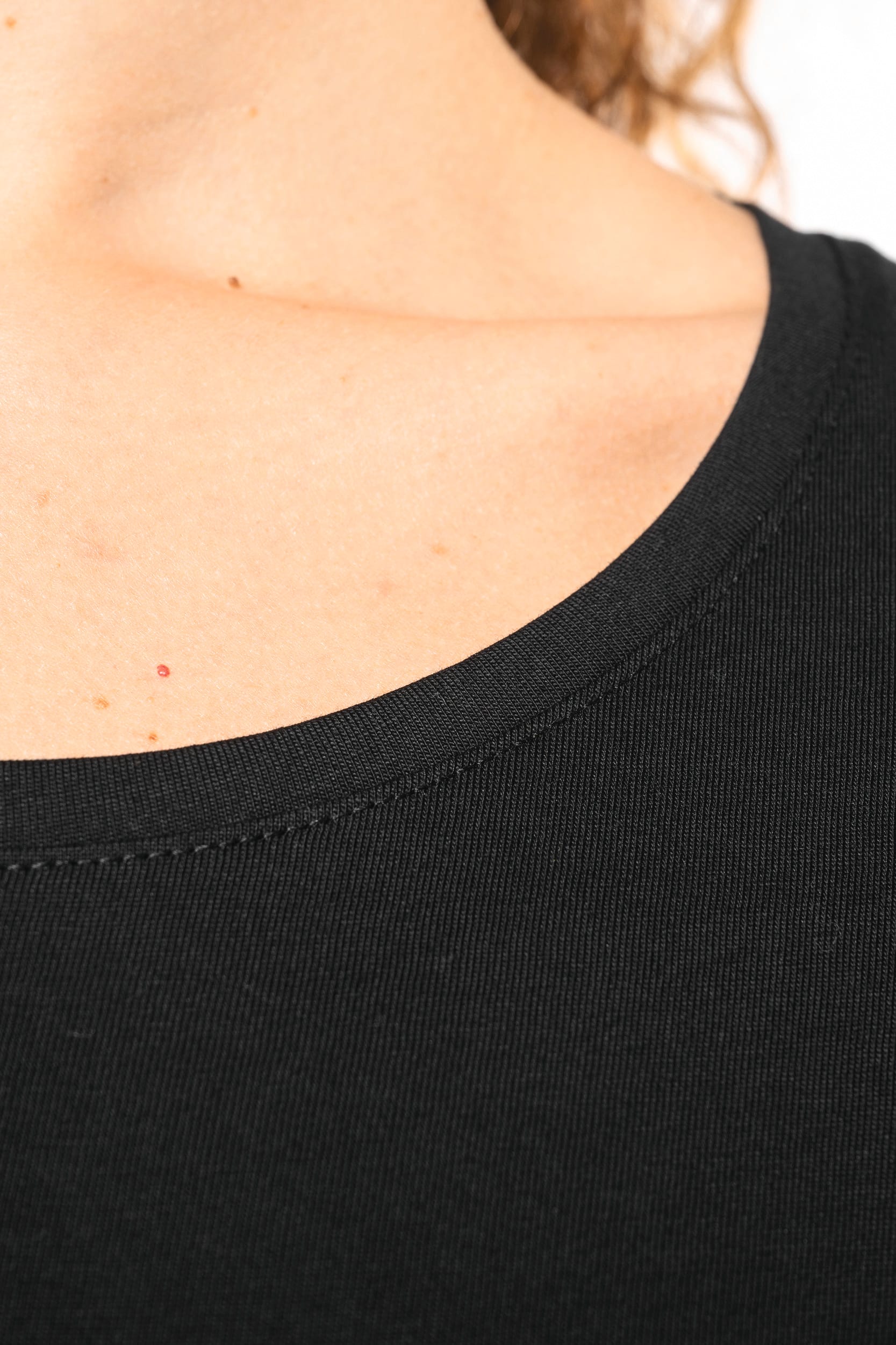 T-shirt col bateau manches courtes femme - Image 4