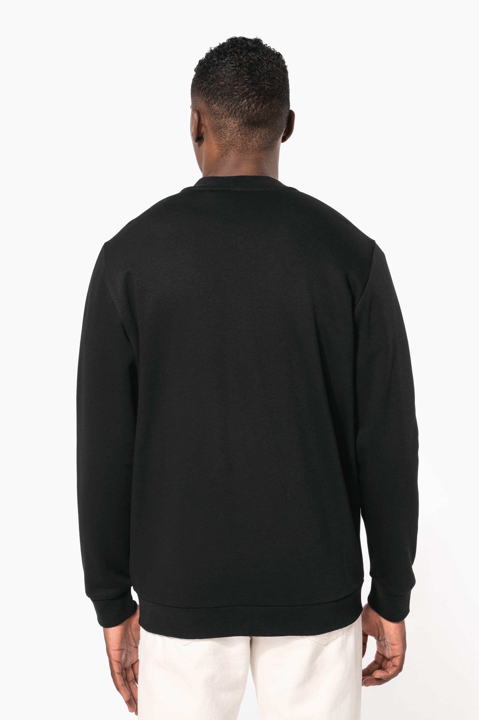 Casaco cardado com fecho