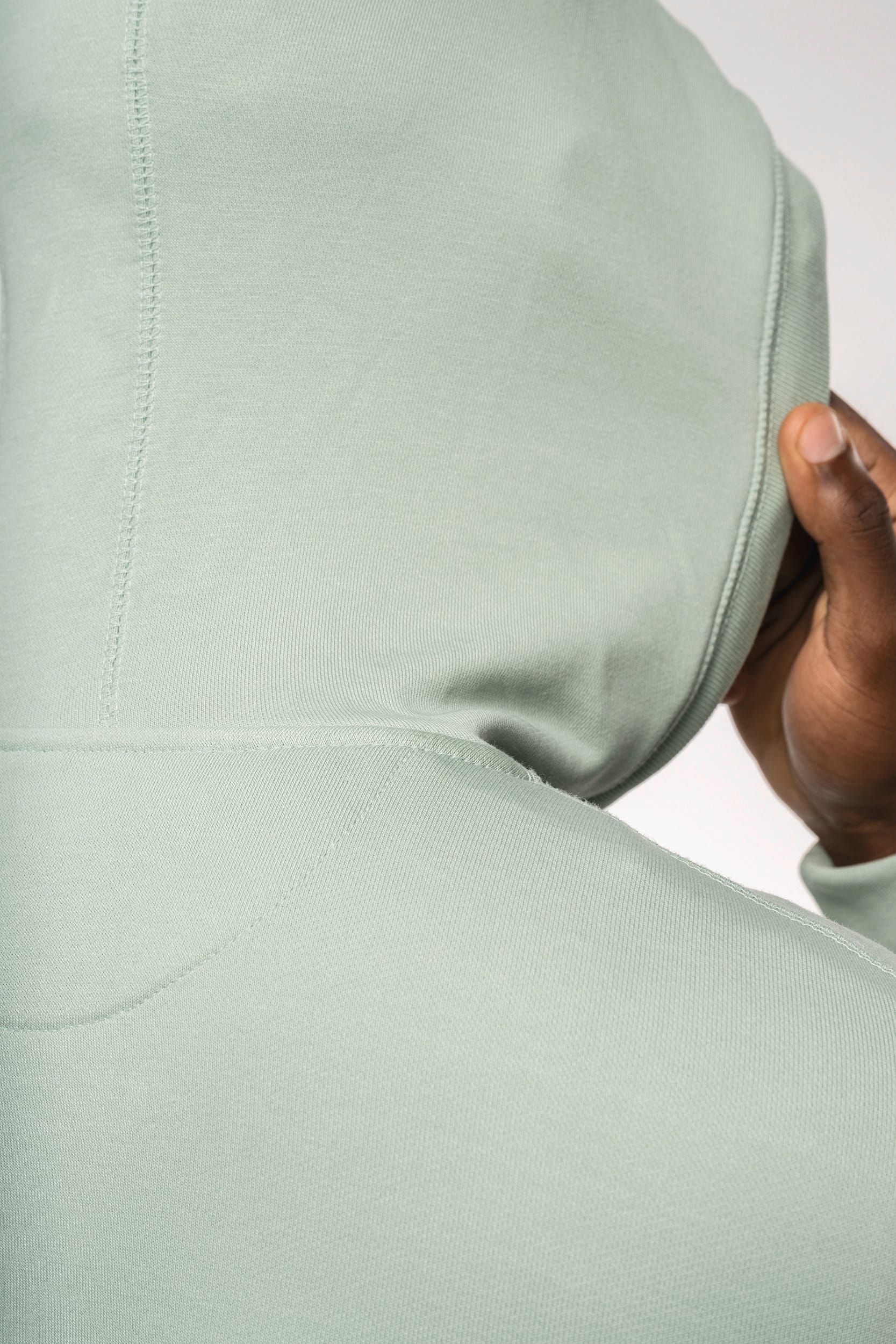 Sweat-shirt french terry écoresponsable zippé à capuche unisexe - Image 6