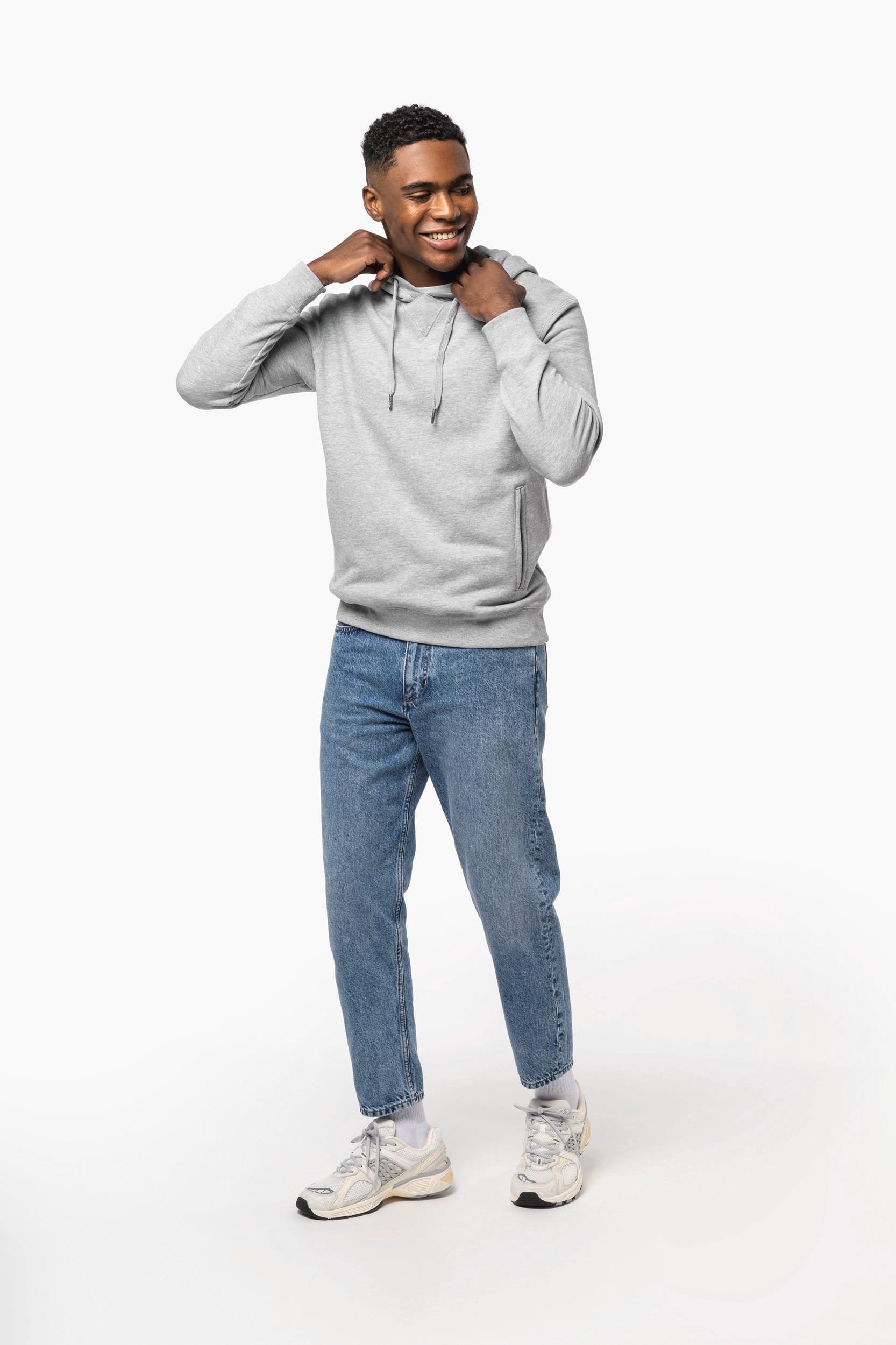 Sweat-shirt french terry écoresponsable à capuche unisexe - Image 13