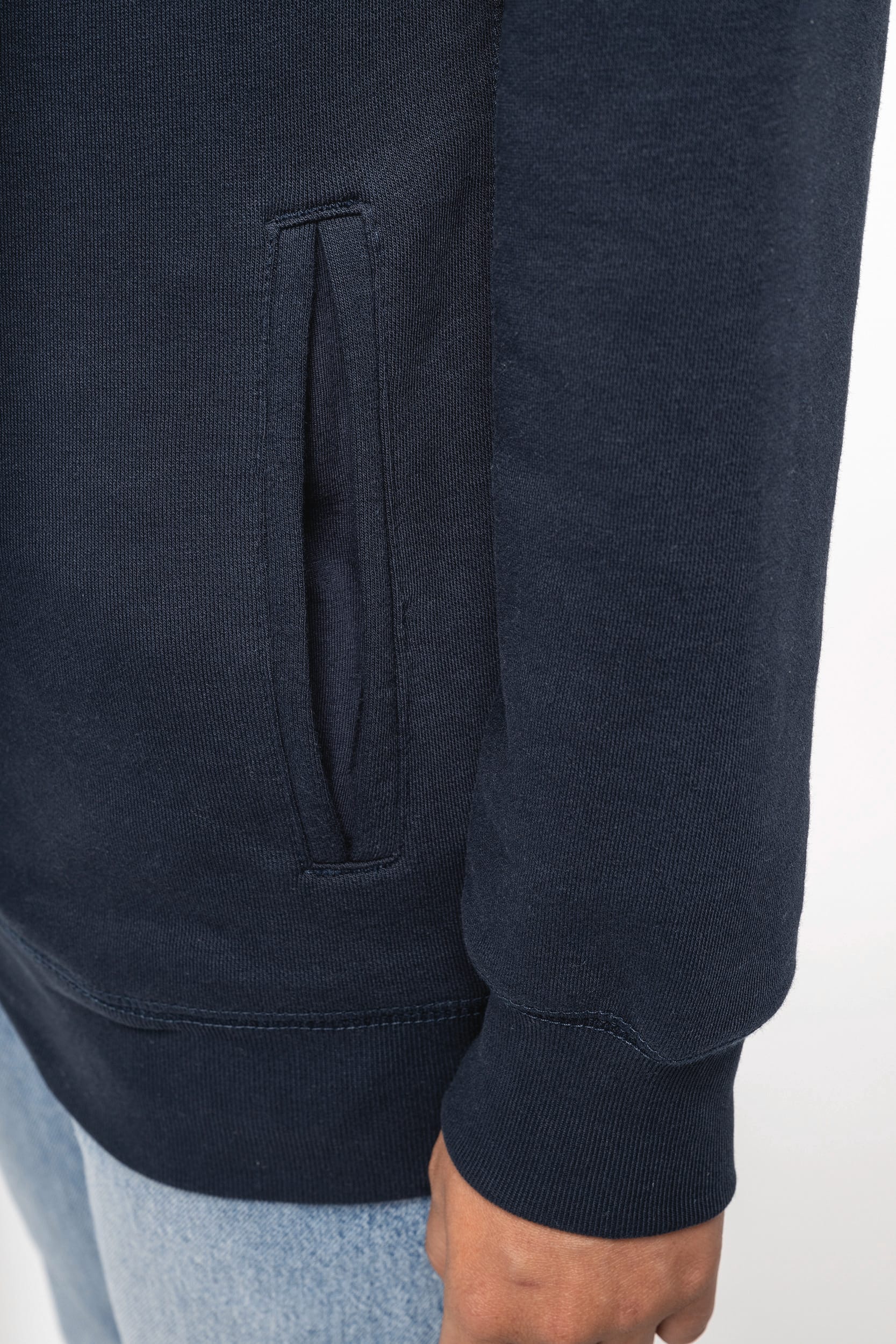 Sweat-shirt french terry écoresponsable à capuche unisexe - Image 8