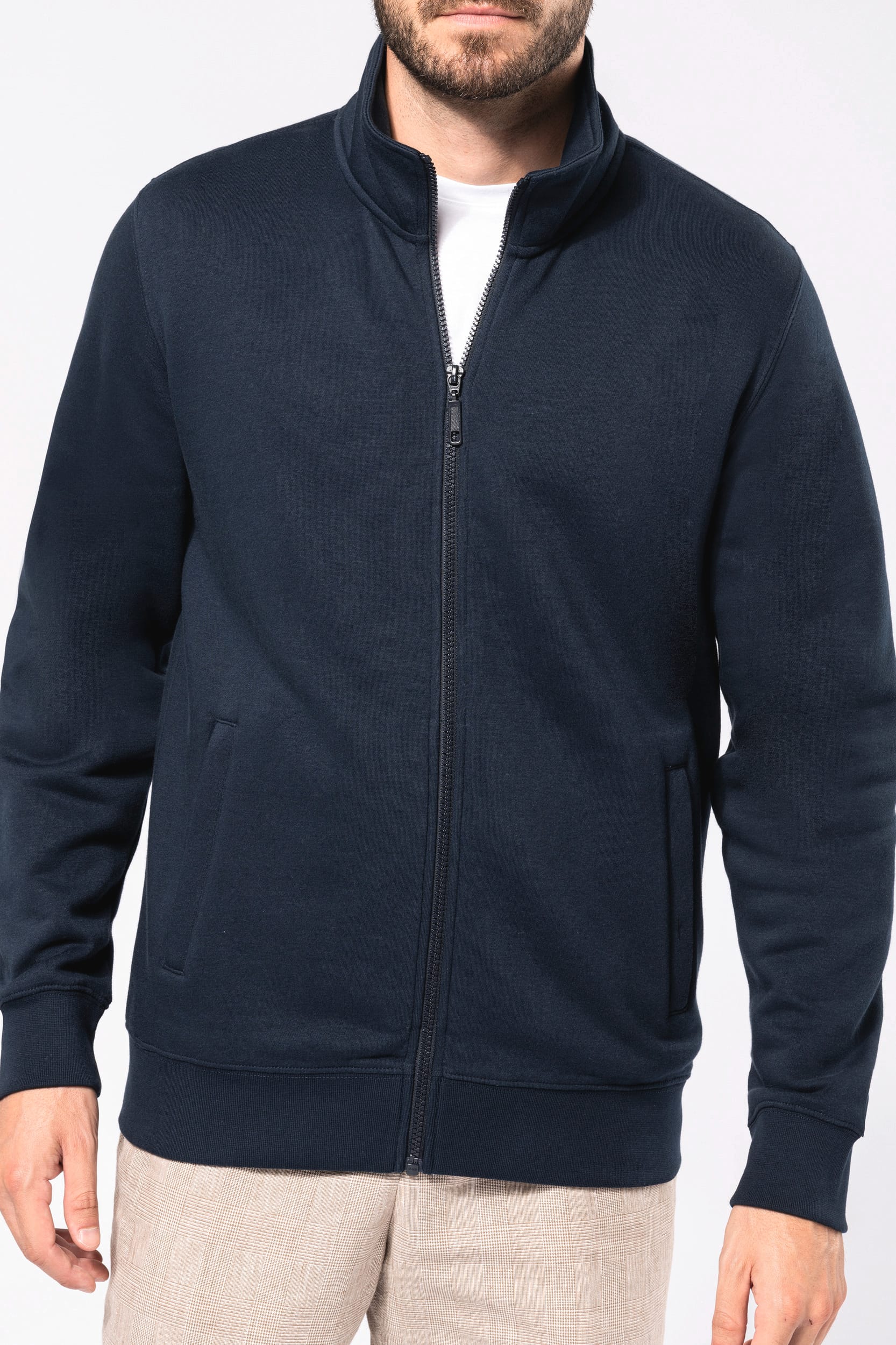 Veste molleton gratté homme