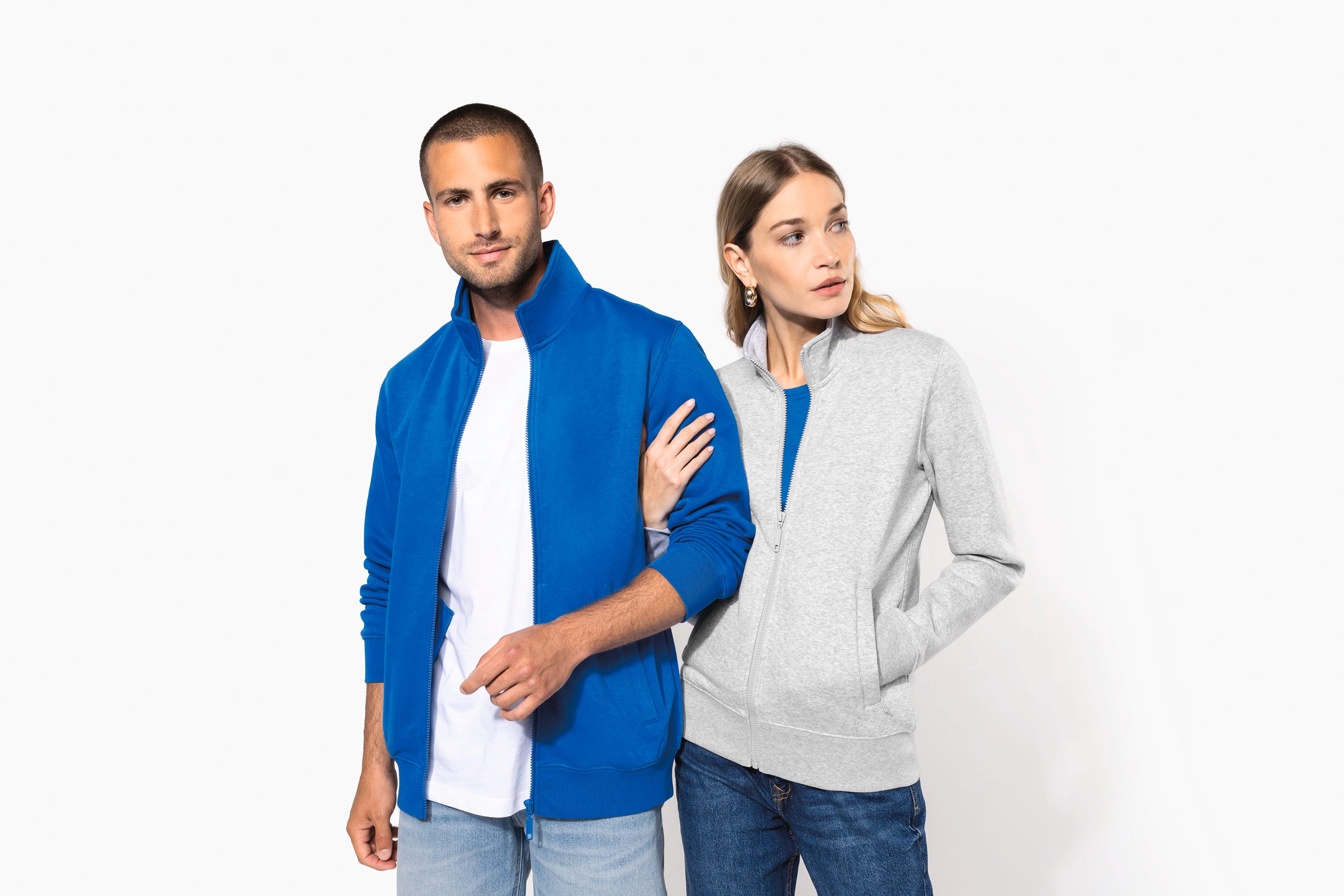 Veste molleton gratté homme