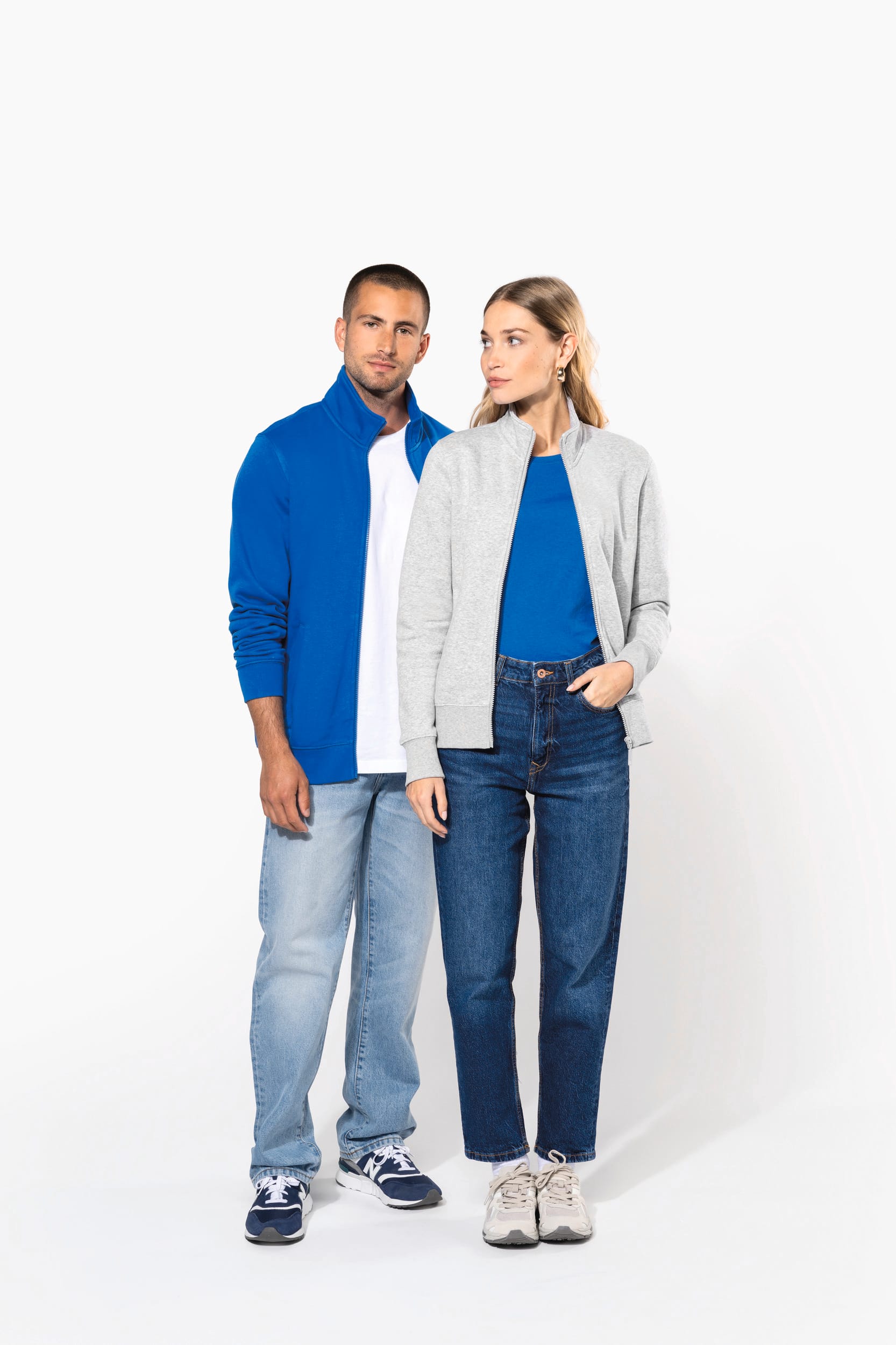 Veste molleton gratté homme