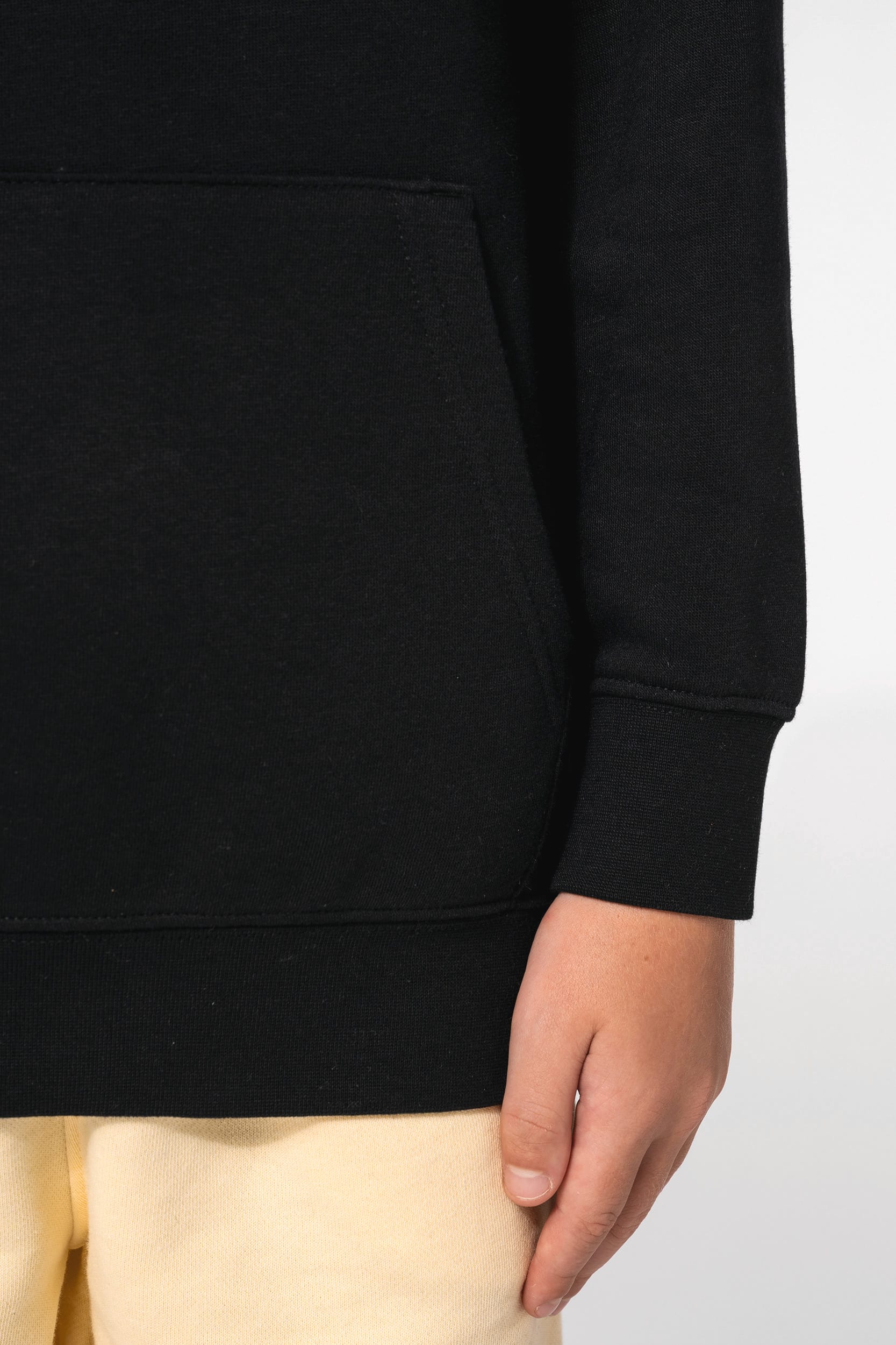 Sweat-shirt à capuche contrastée à motifs enfant unisexe - Image 10