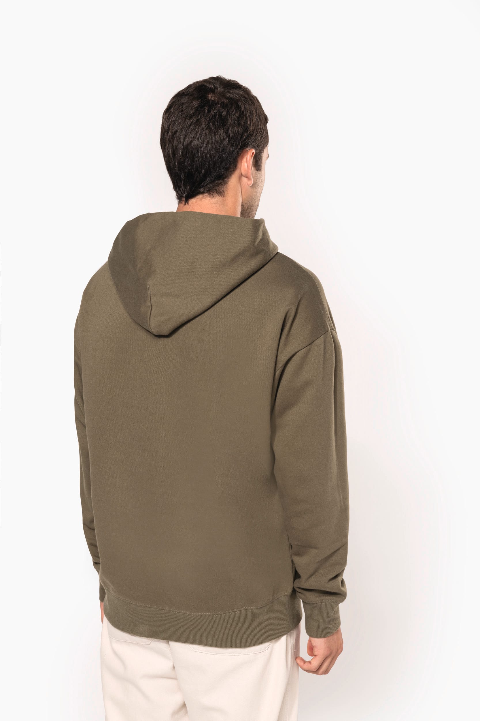 Sweatshirt à capuche molleton oversize unisexe