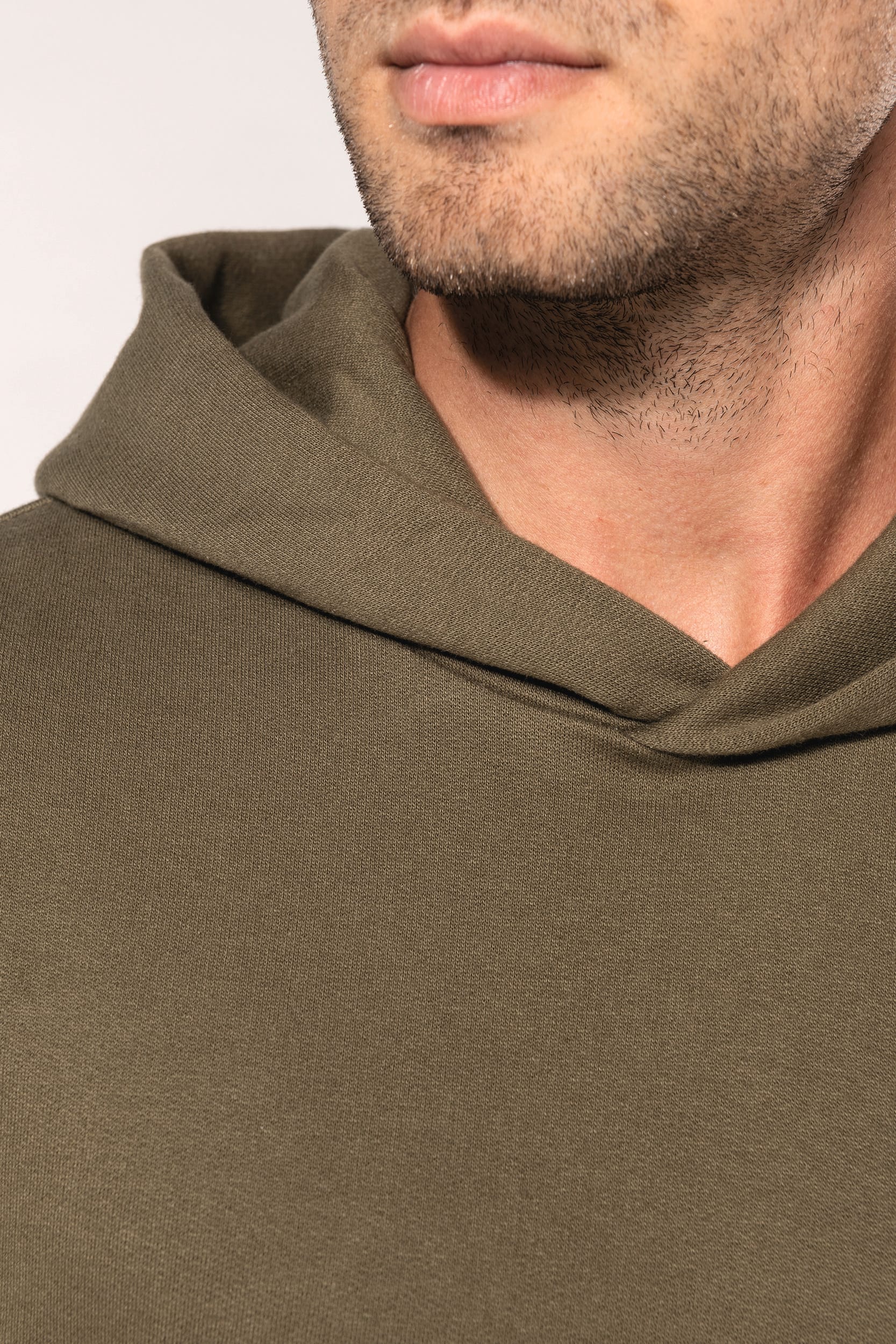Sweatshirt à capuche molleton oversize unisexe