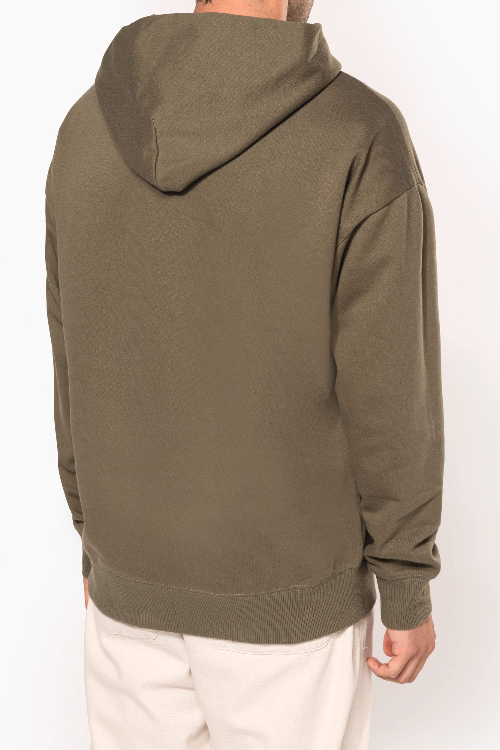 Sweatshirt à capuche molleton oversize unisexe