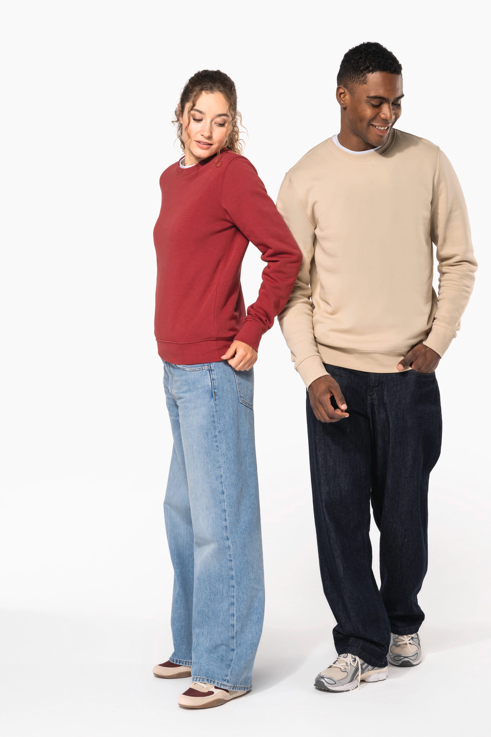 Sweat-shirt écoresponsable col rond unisexe - Image 10