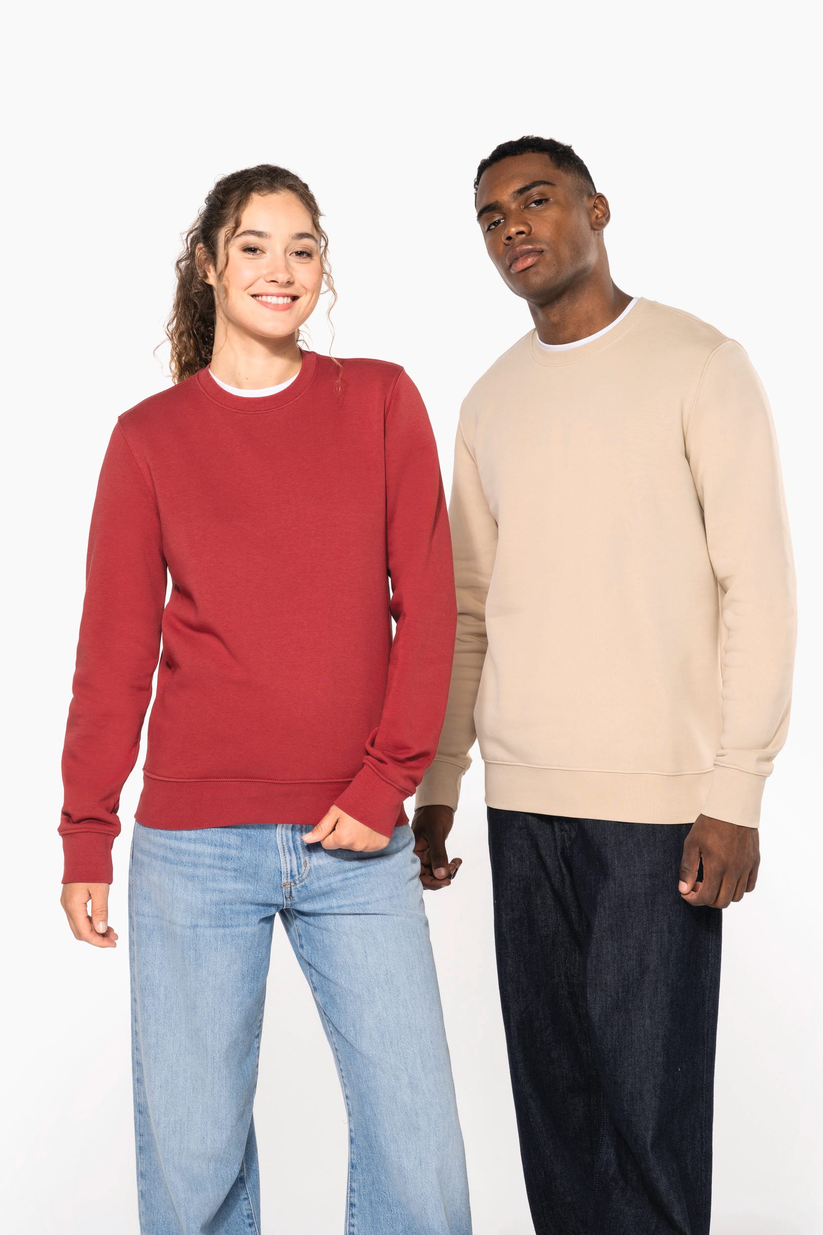 Sweat-shirt écoresponsable col rond unisexe - Image 7