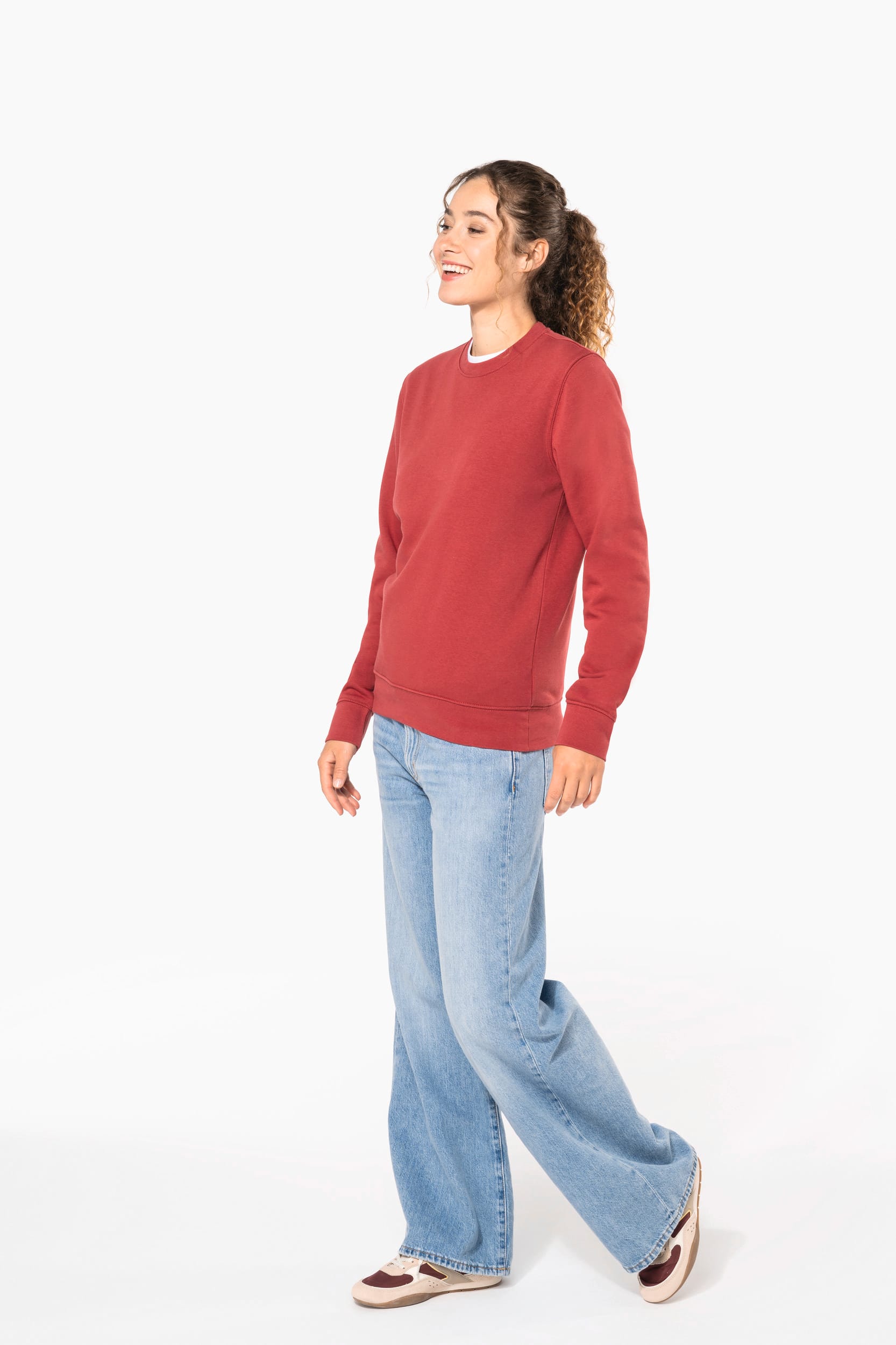 Sweat-shirt écoresponsable col rond unisexe - Image 16