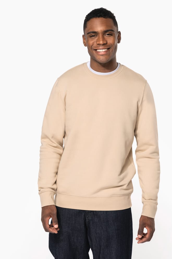 Ecologische sweater met ronde hals