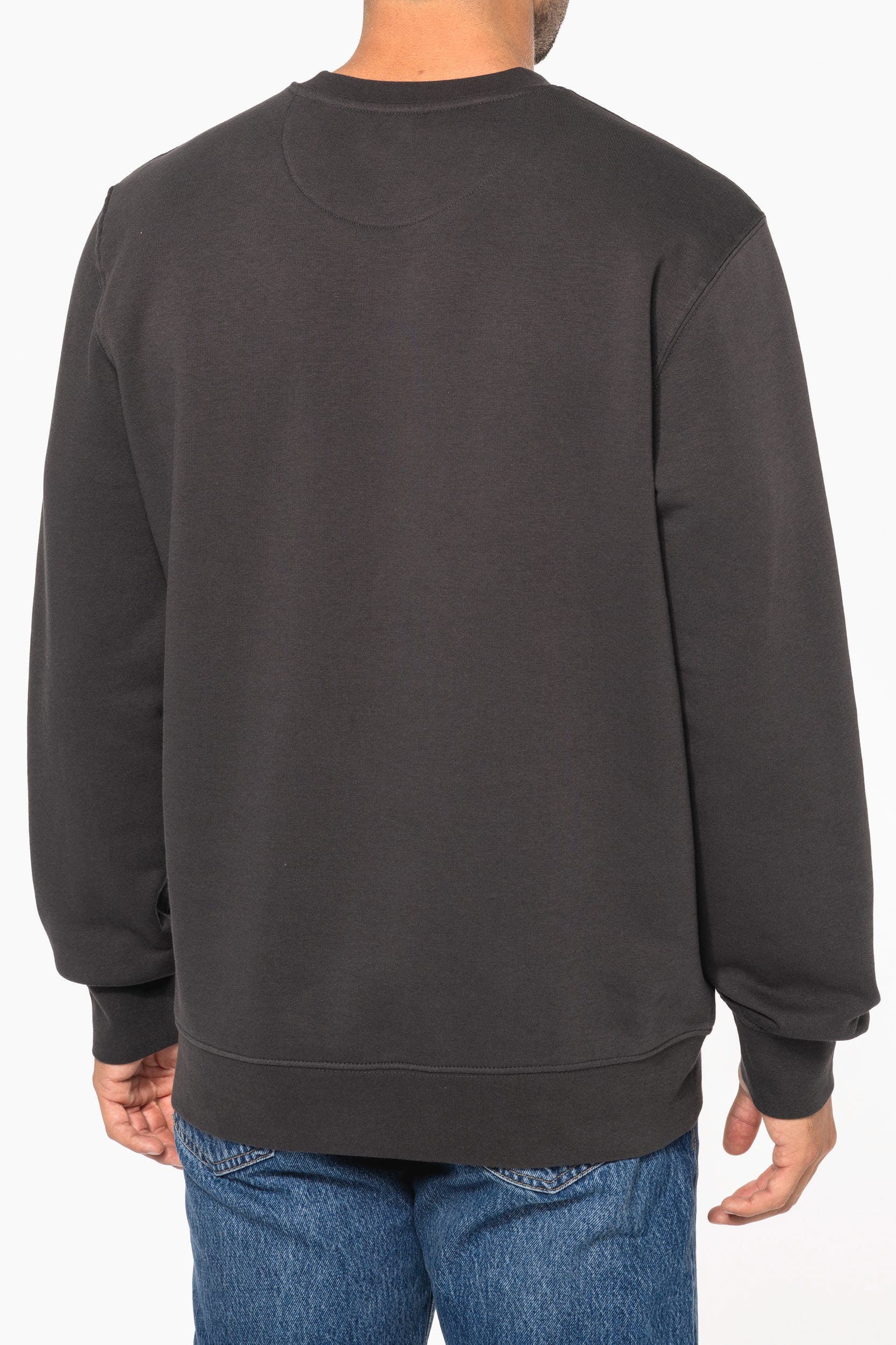 Sweat-shirt écoresponsable col rond unisexe