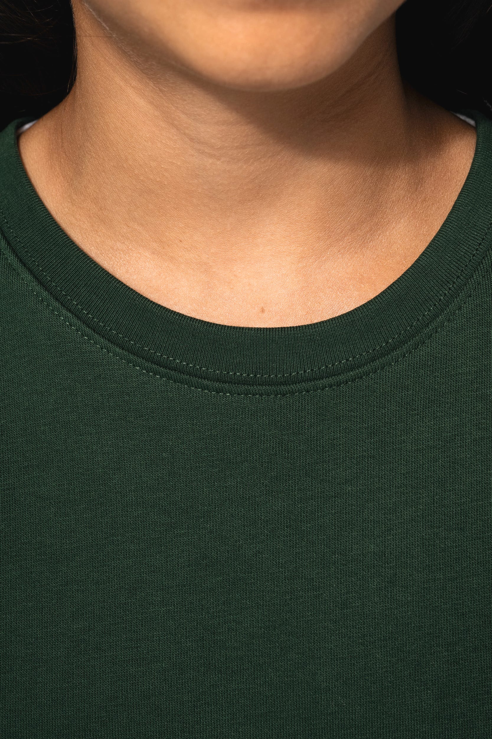 Sweat-shirt écoresponsable col rond enfant