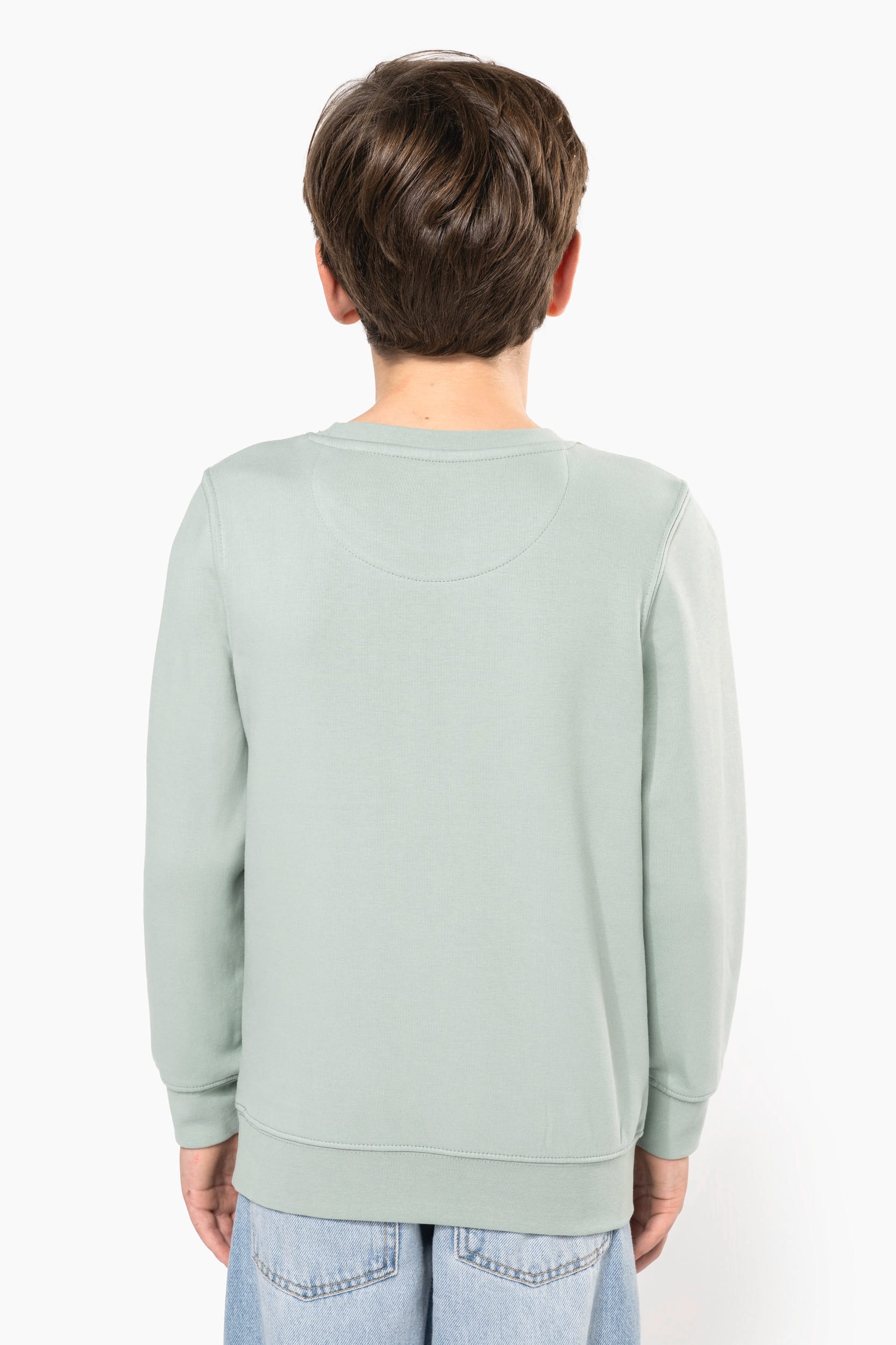 Sweat-shirt écoresponsable col rond enfant