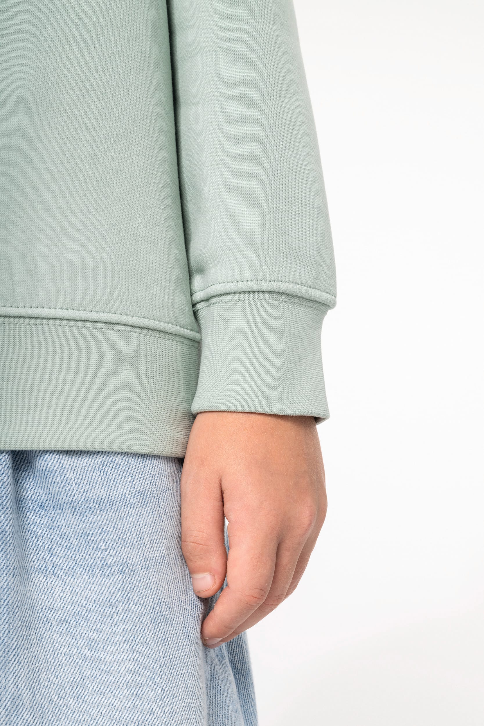 Sweat-shirt écoresponsable col rond enfant