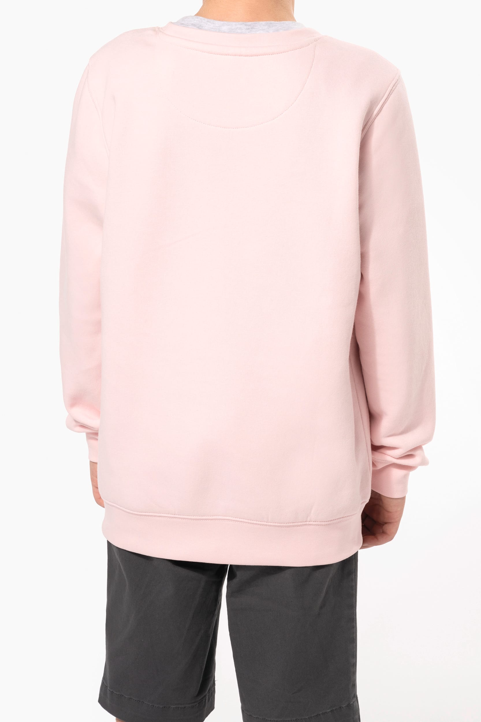Sweat-shirt écoresponsable col rond enfant