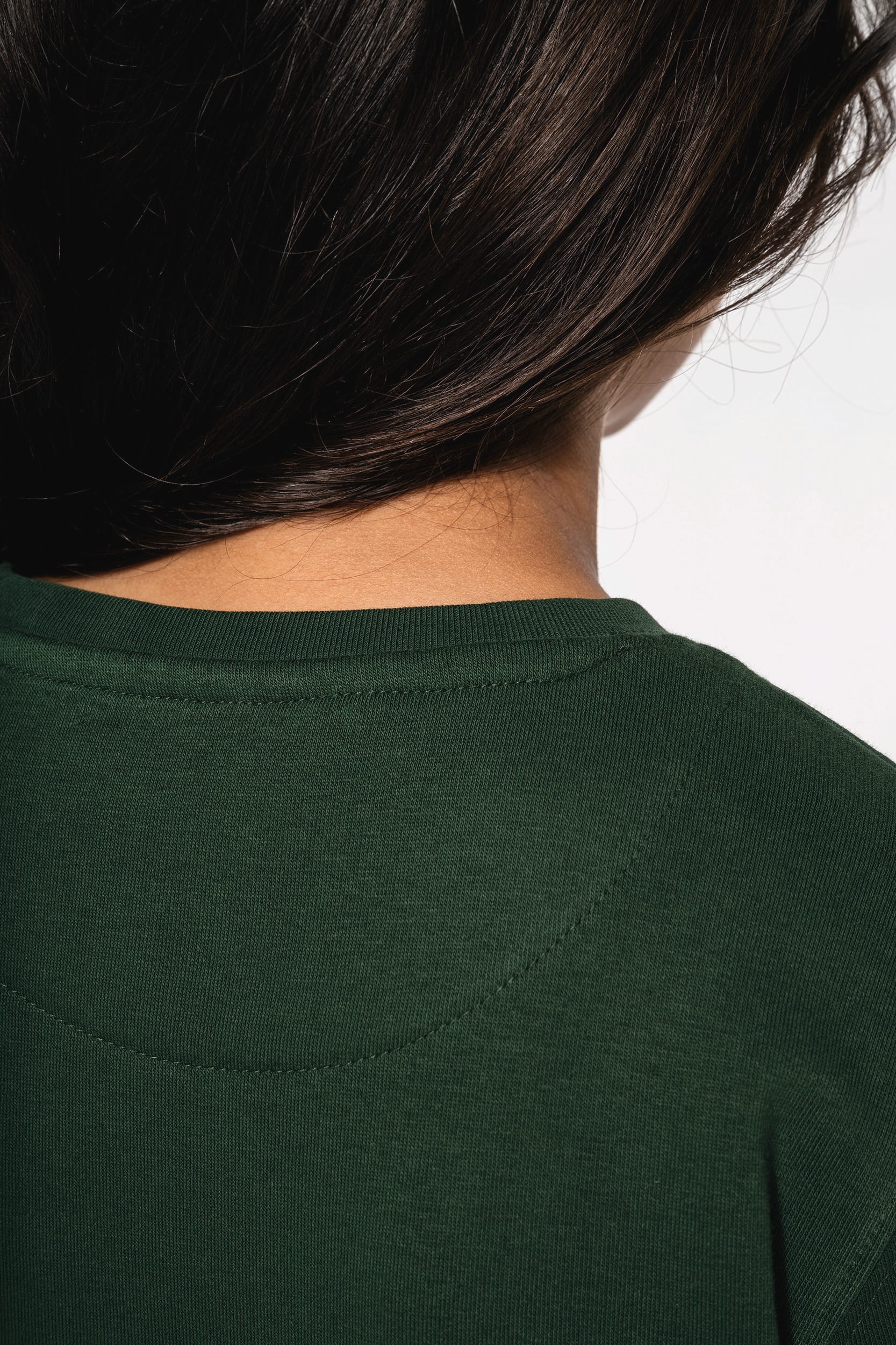 Sweat-shirt écoresponsable col rond enfant