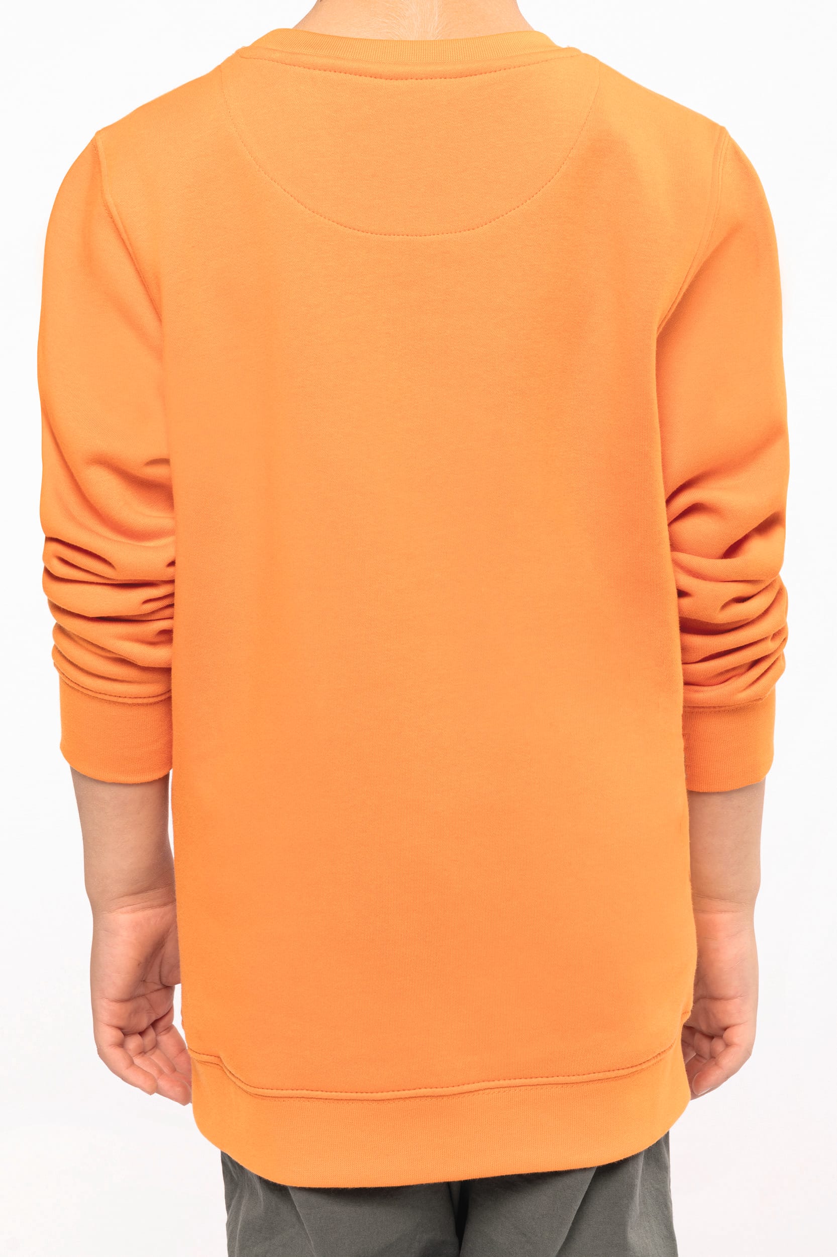 Sweat-shirt écoresponsable col rond enfant