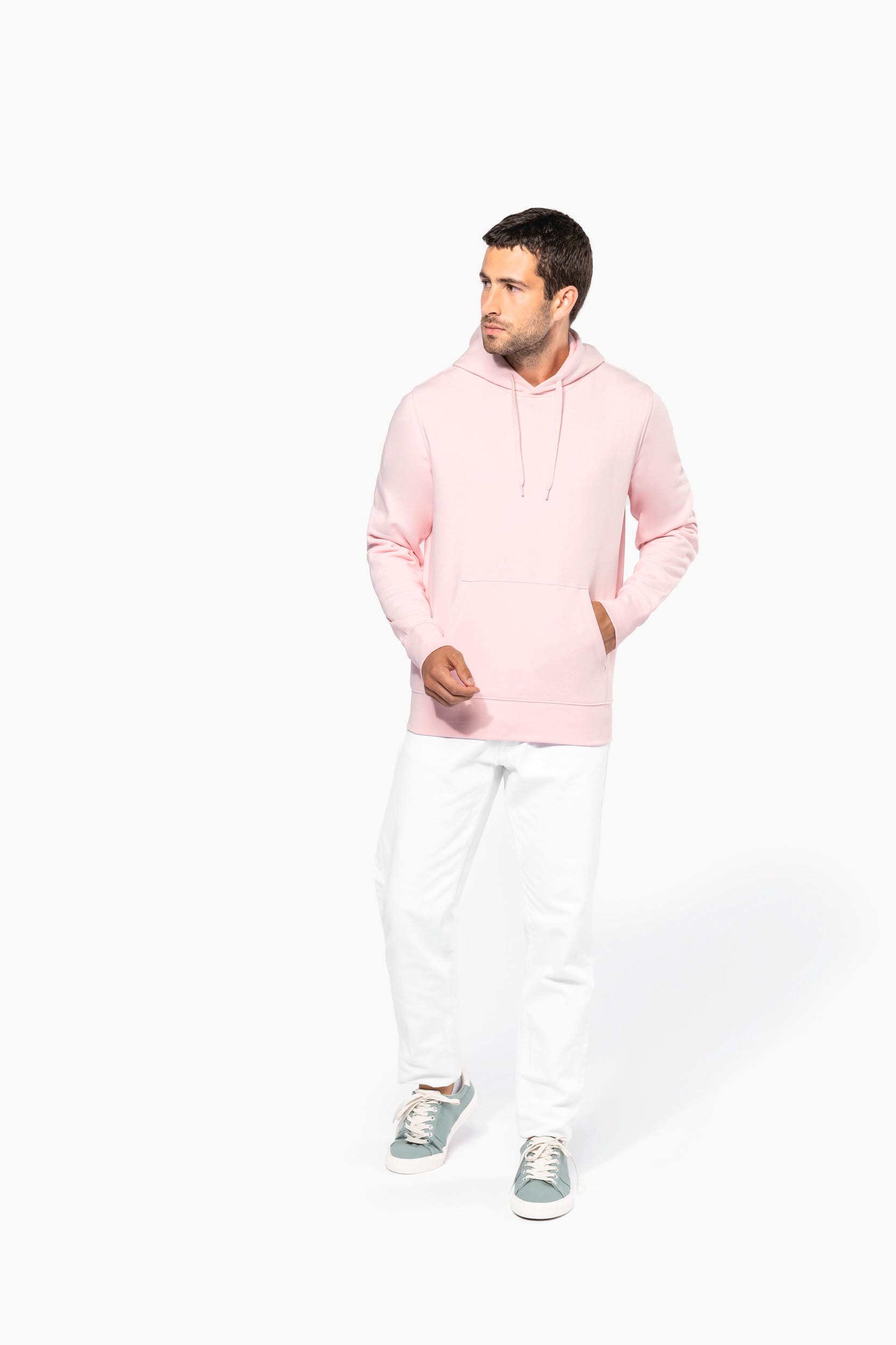 Sweat-shirt écoresponsable à capuche homme