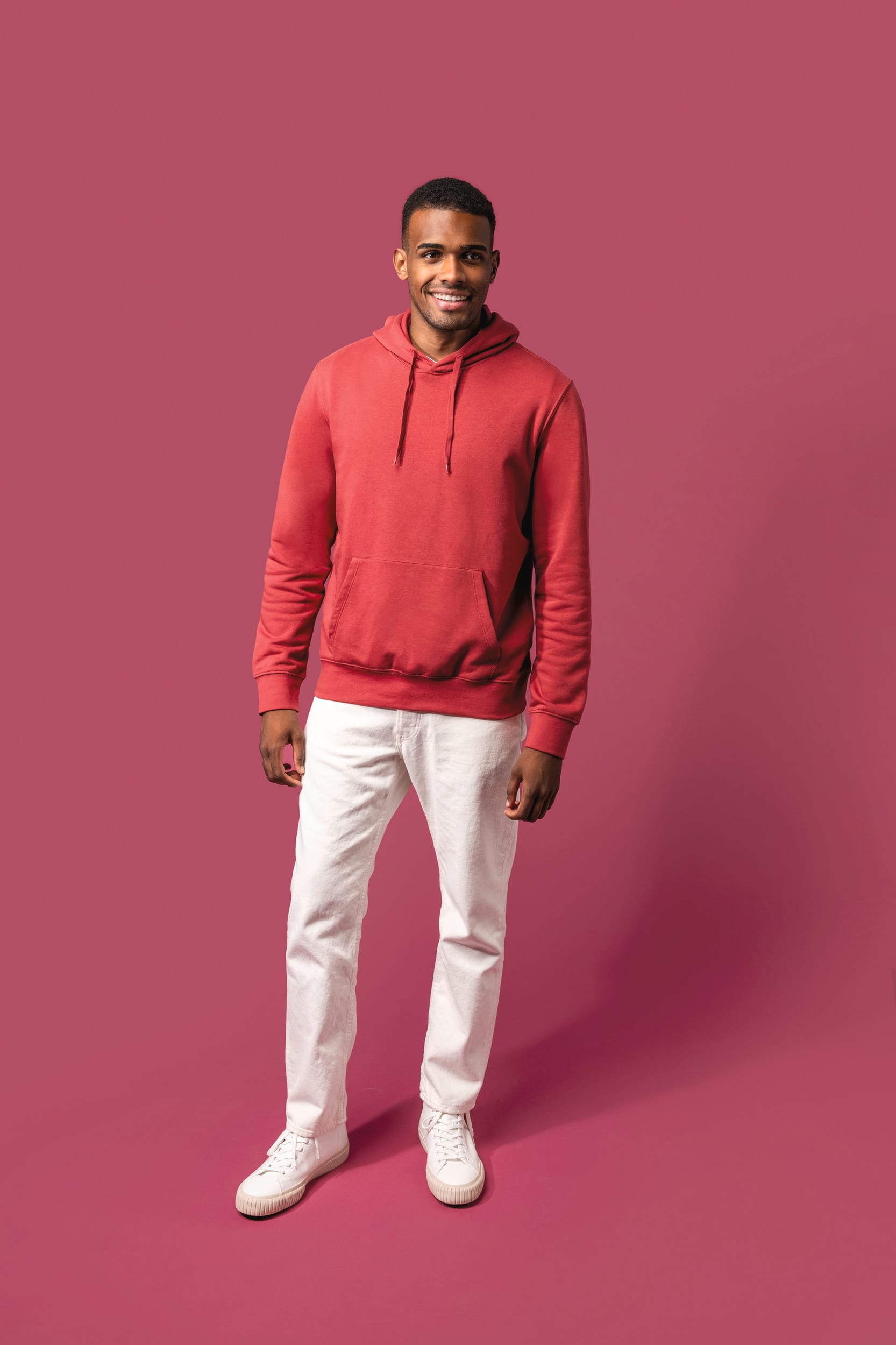 Sweat-shirt écoresponsable à capuche homme