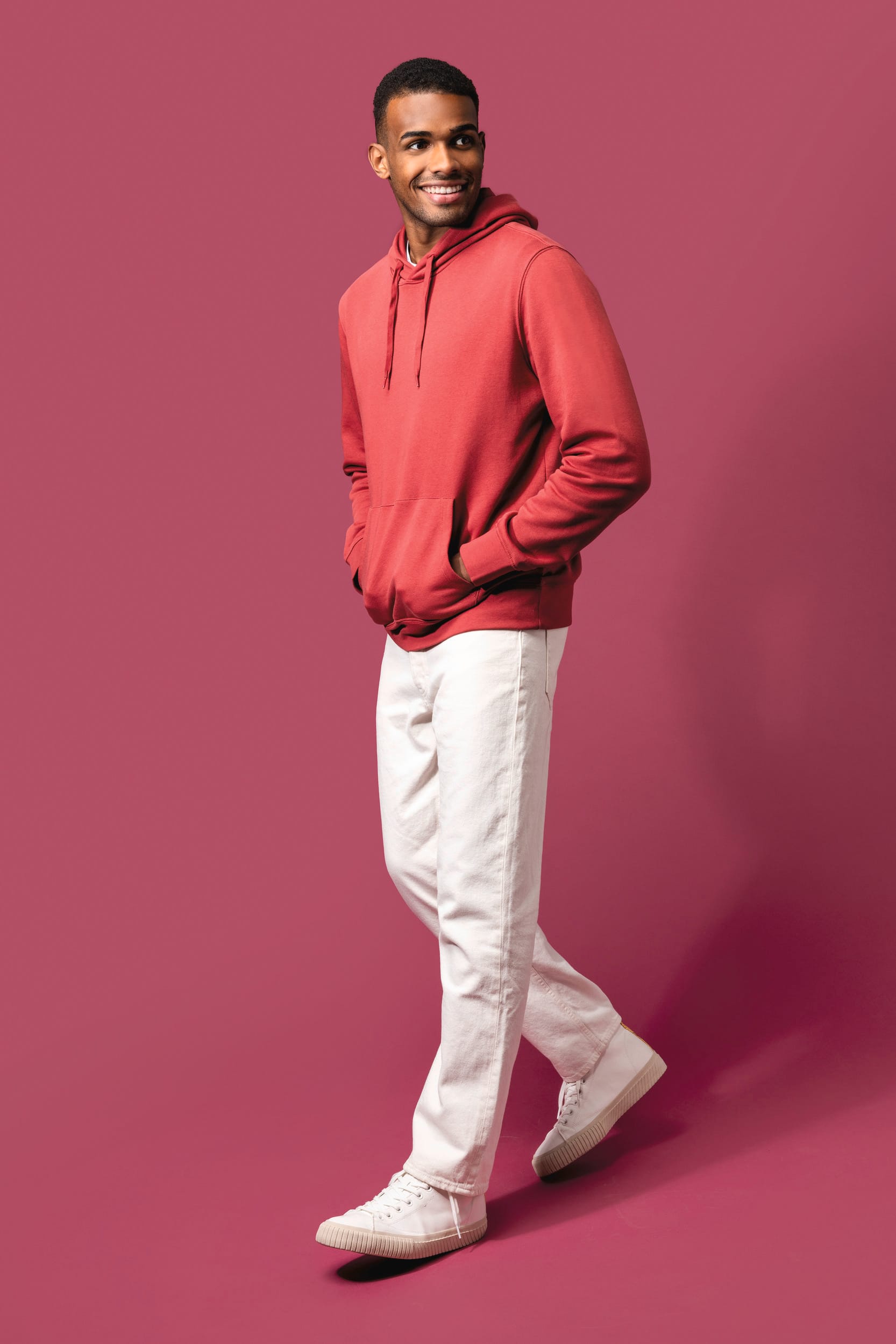 Sweat-shirt écoresponsable à capuche homme