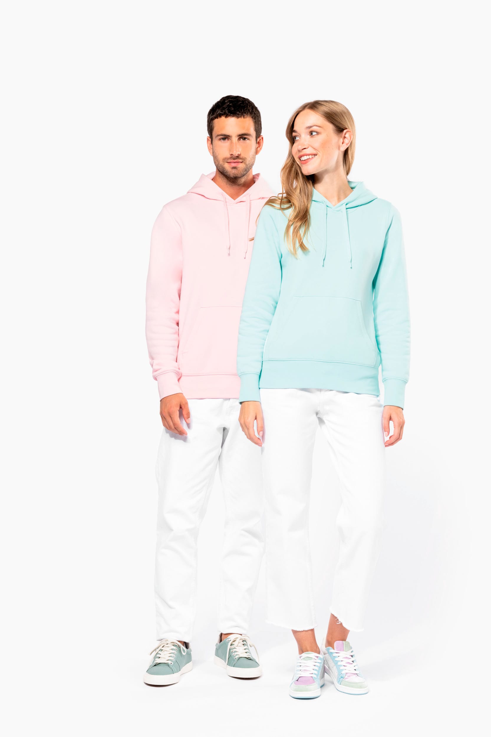 Sweat-shirt écoresponsable à capuche femme