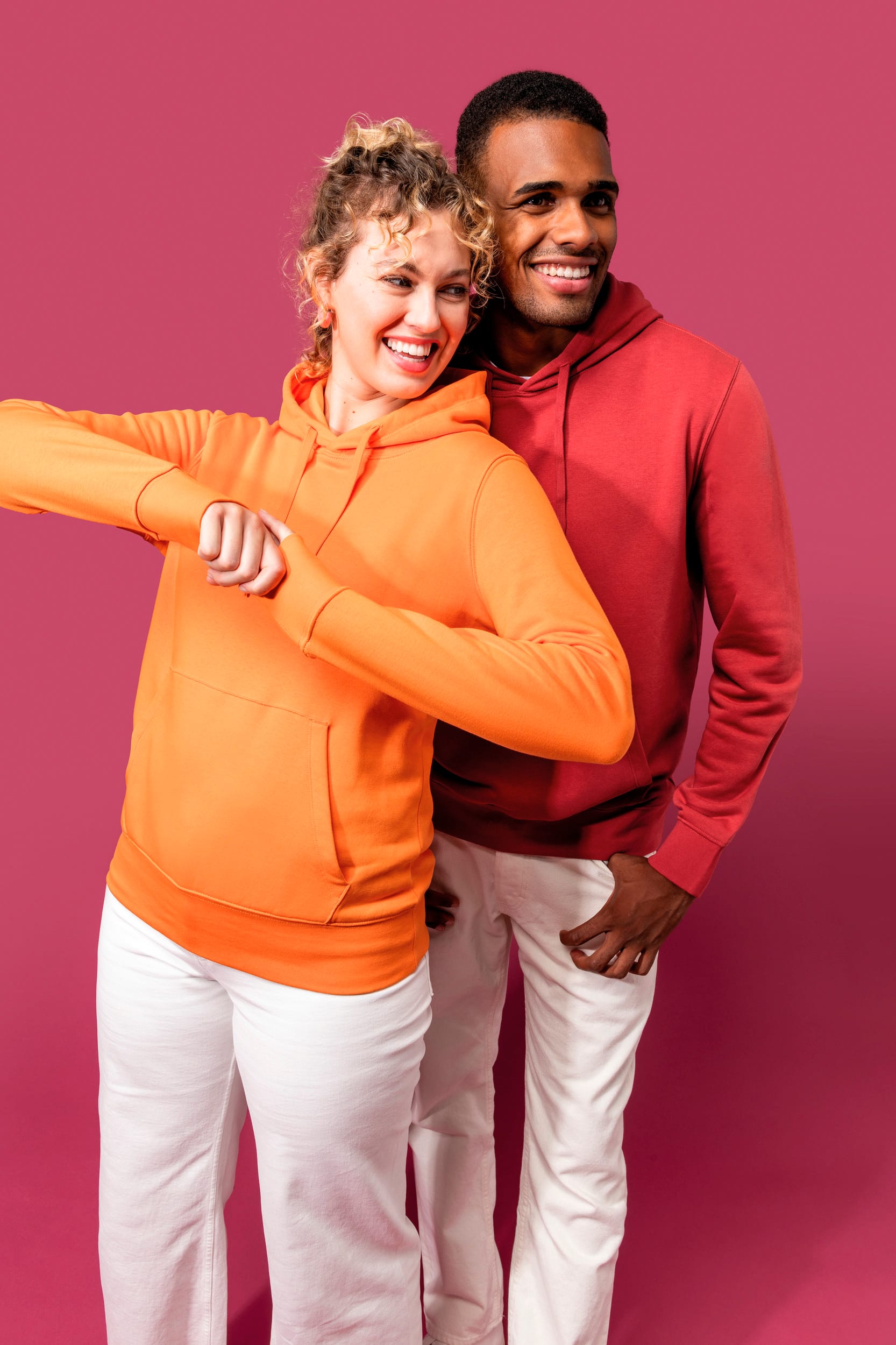 Sweat-shirt écoresponsable à capuche femme