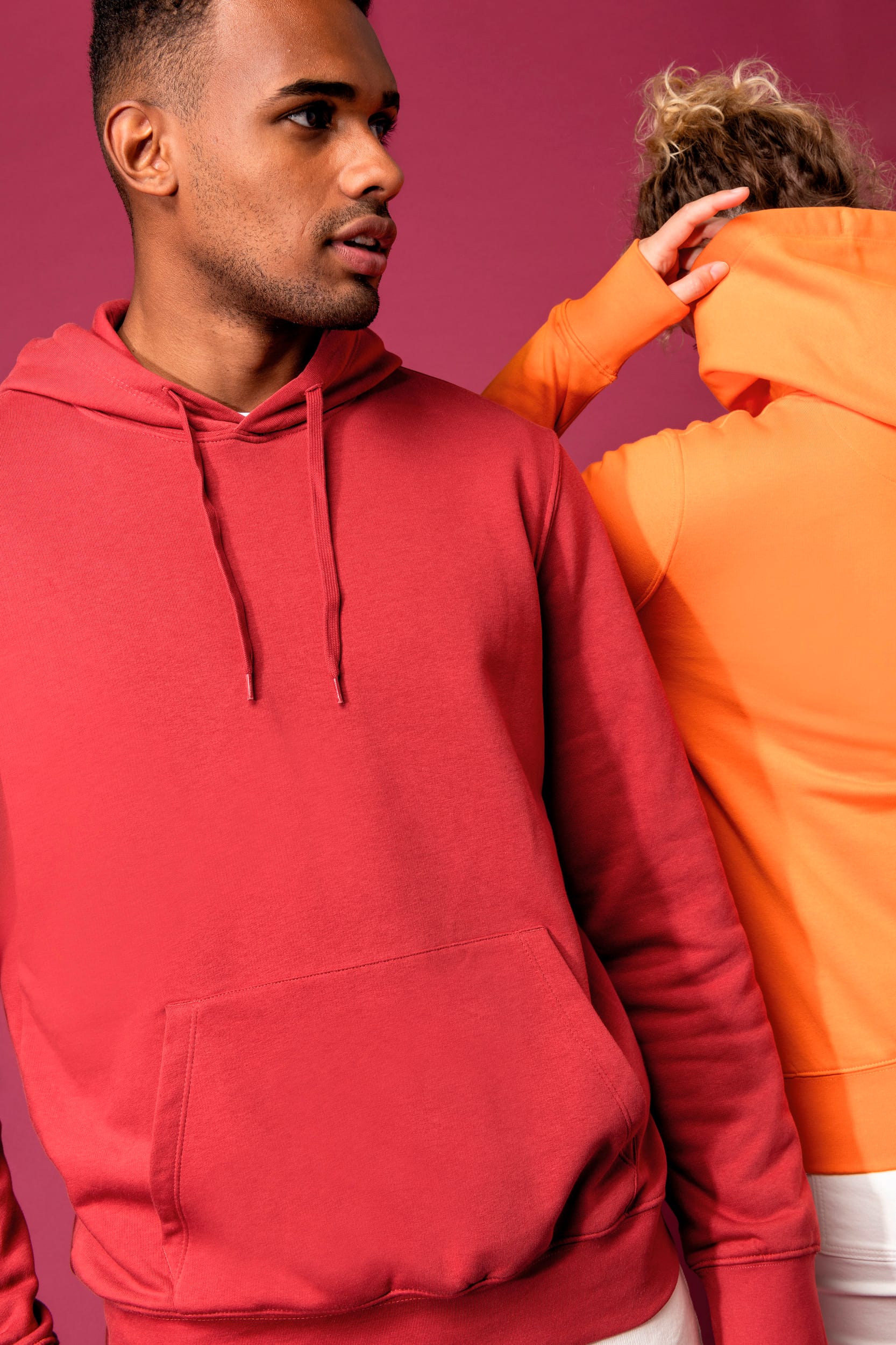 Sweat-shirt écoresponsable à capuche femme