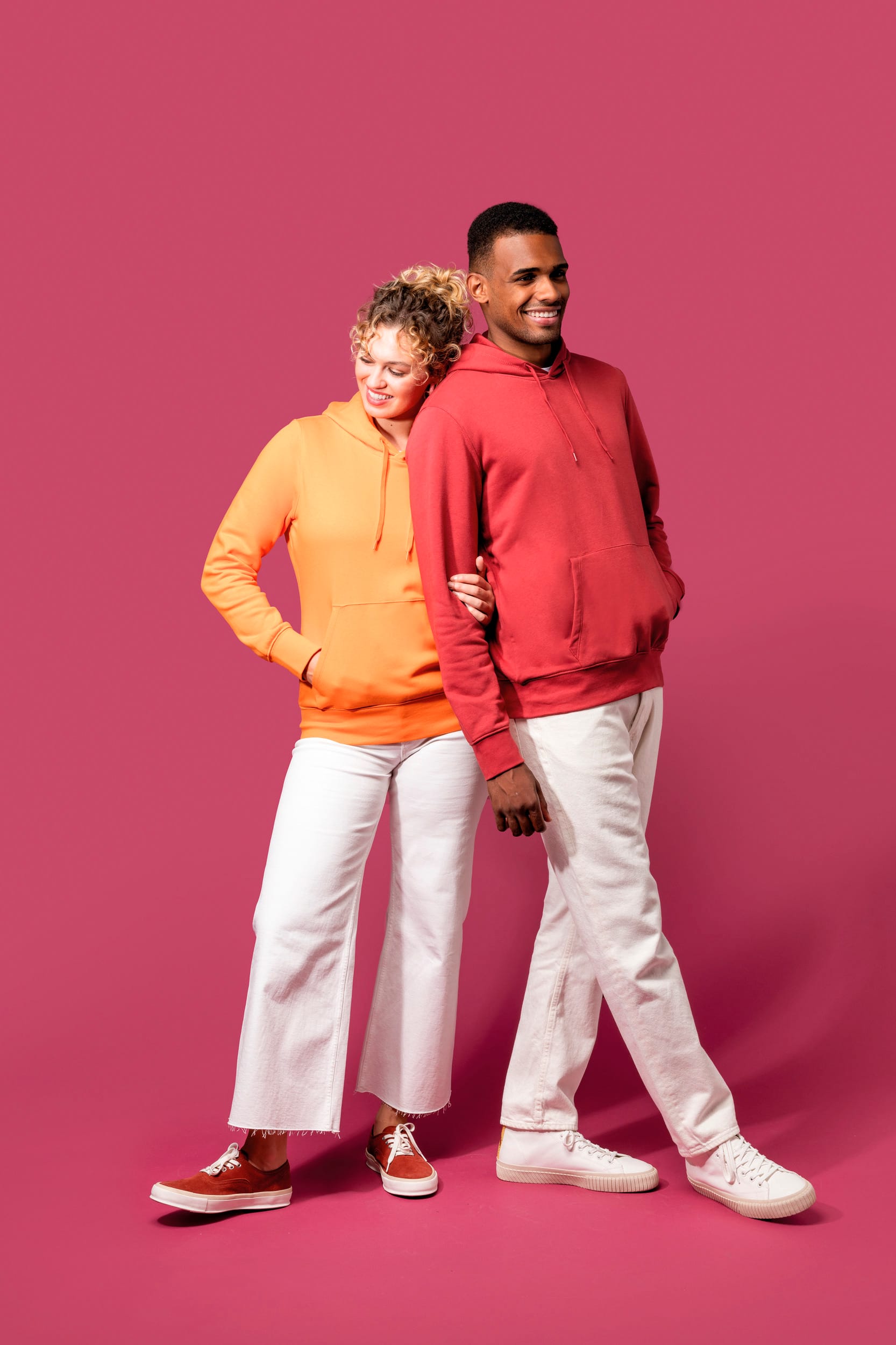 Sweat-shirt écoresponsable à capuche femme